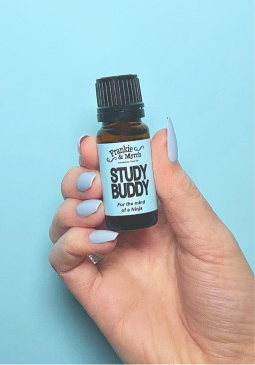 Study Buddy | Mélange d'huiles essentielles énergisantes à la menthe poivrée et au citron