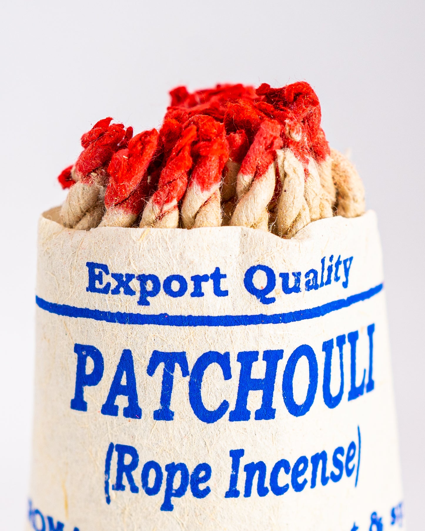 Collection complète d'encens en corde népalais | Bois de santal, patchouli, Nag Champa, citronnelle, rose