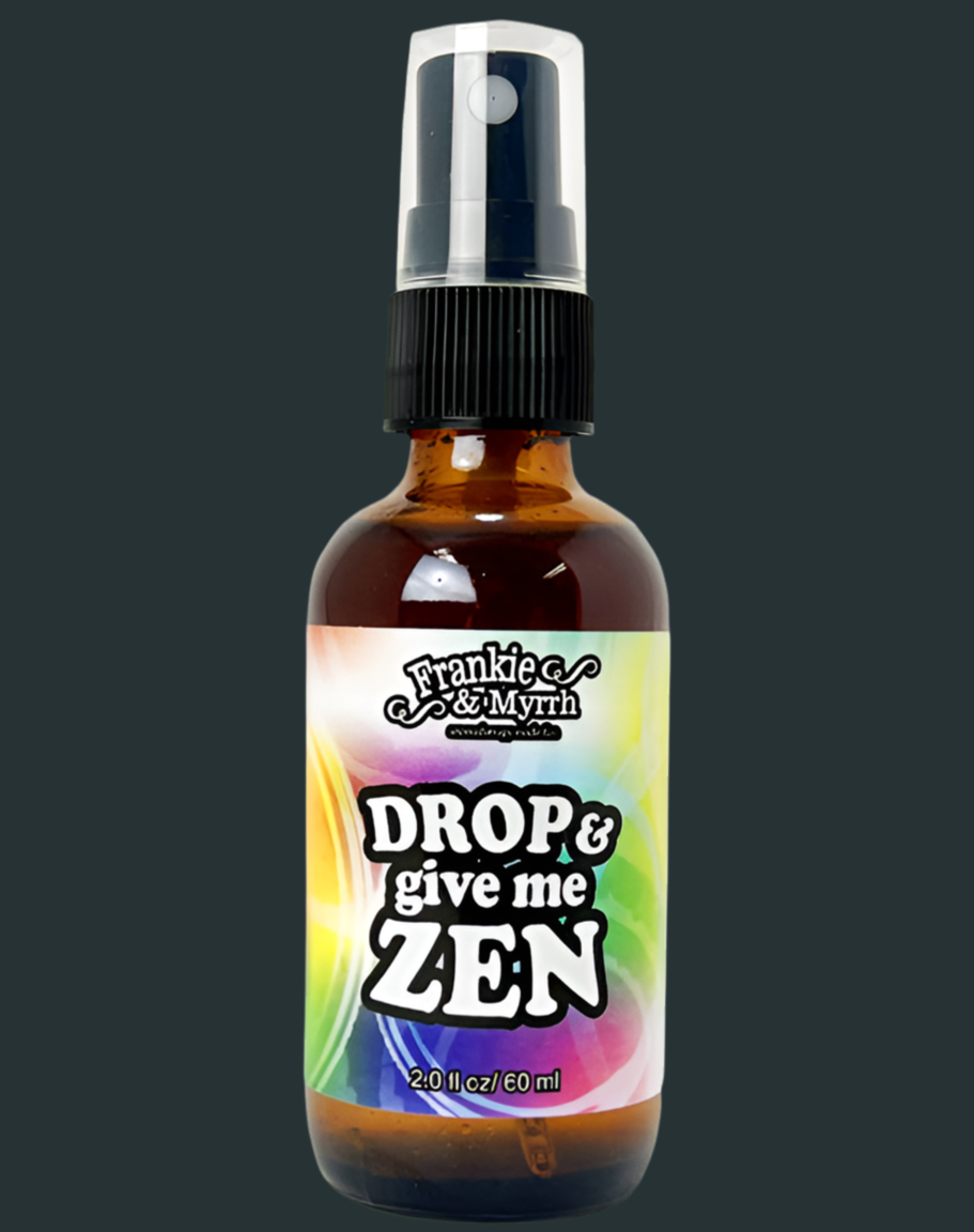 Drop and Give Me Zen | Patchouli Meditation Spray | Frankie and Myrrh