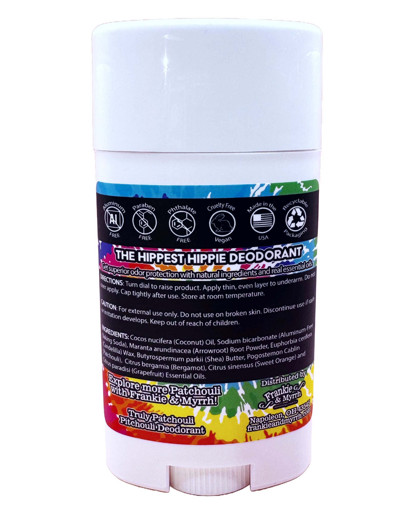 Hippie Go Lucky 3er-Pack | Natürliche Deodorants | Patchouli