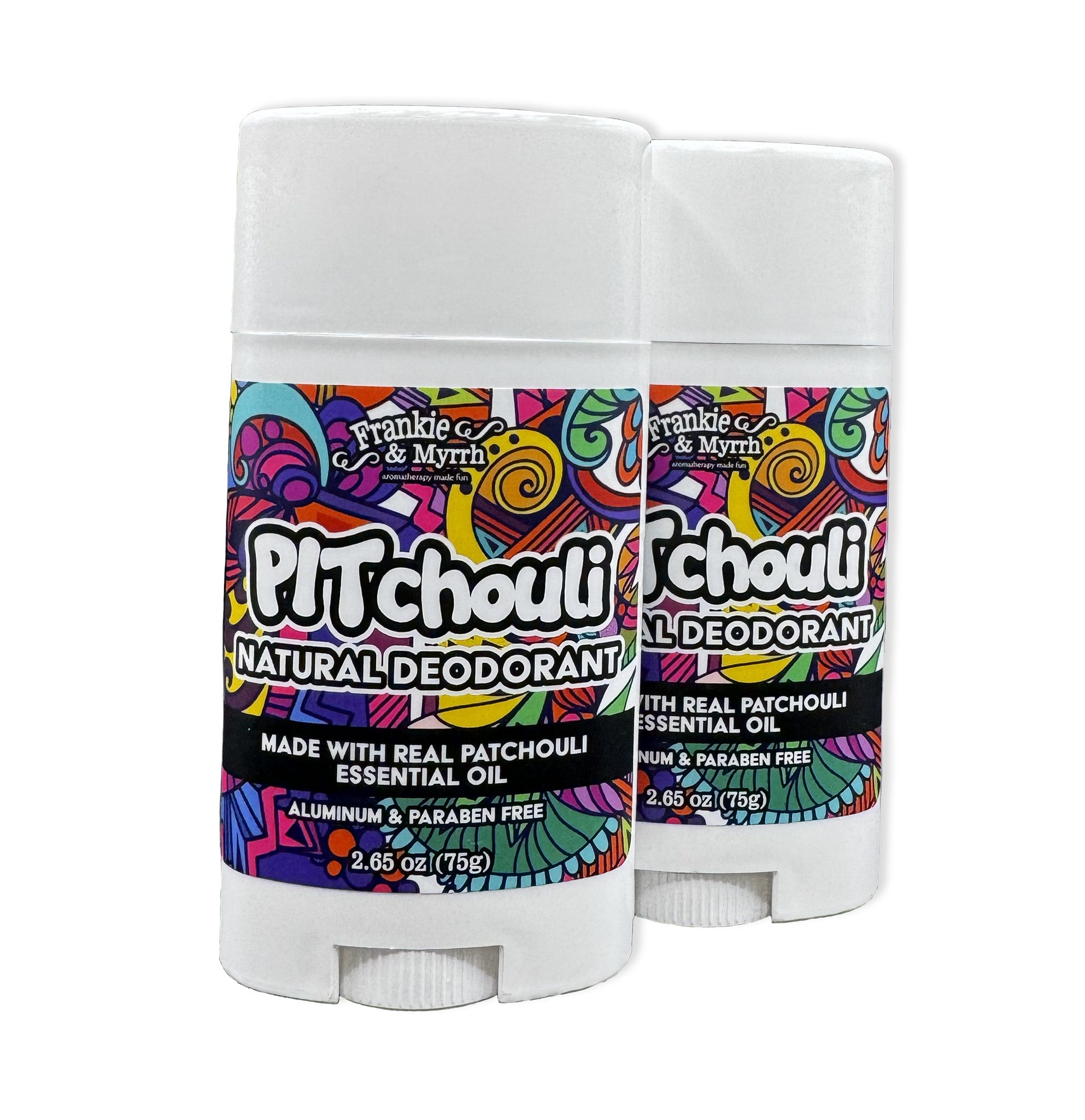 PITchouli 2er-Pack | Natürliche Deodorants | Patchouli