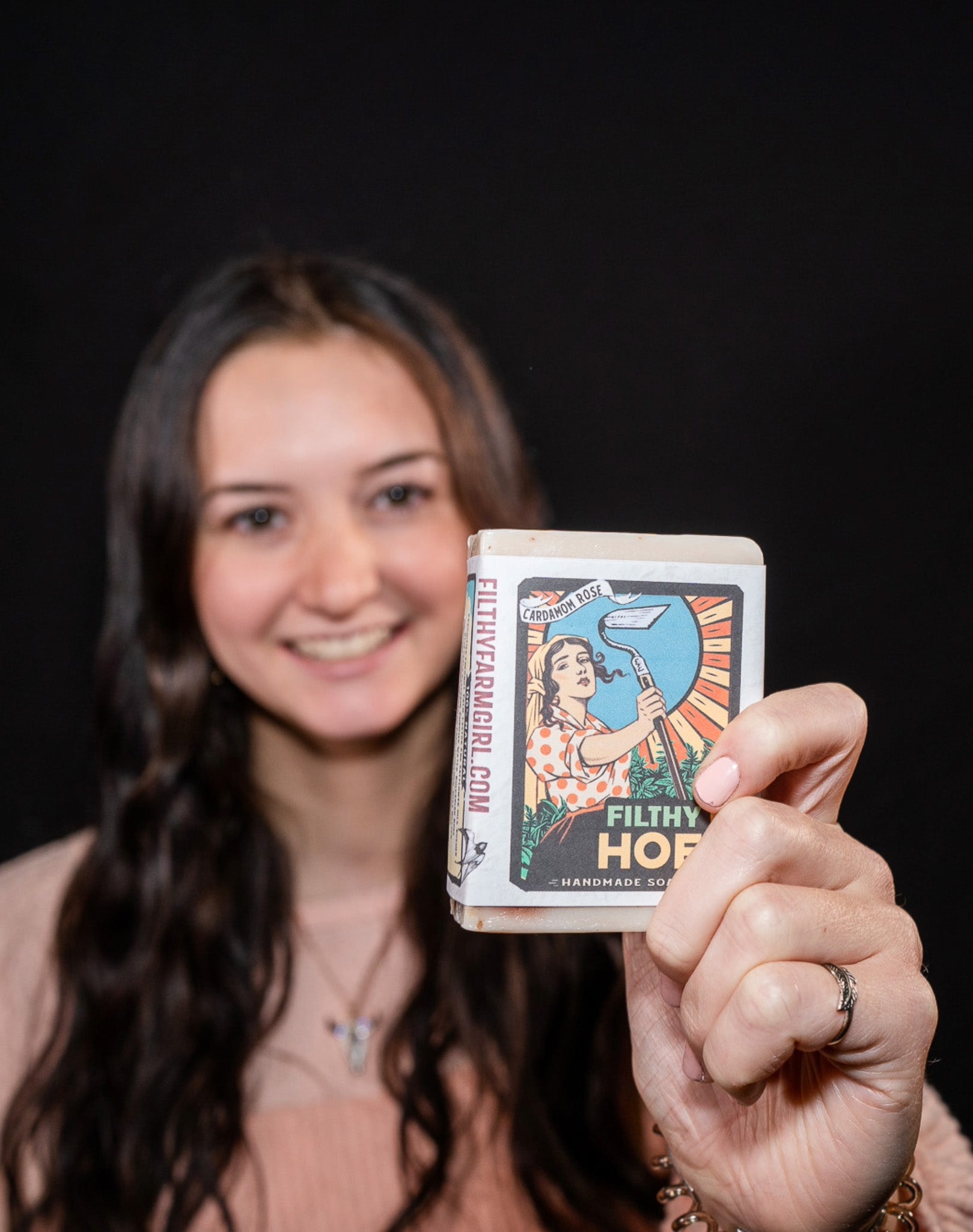 Filthy Hoe Soap | Cardamom Rose | Filthy Farm Girl