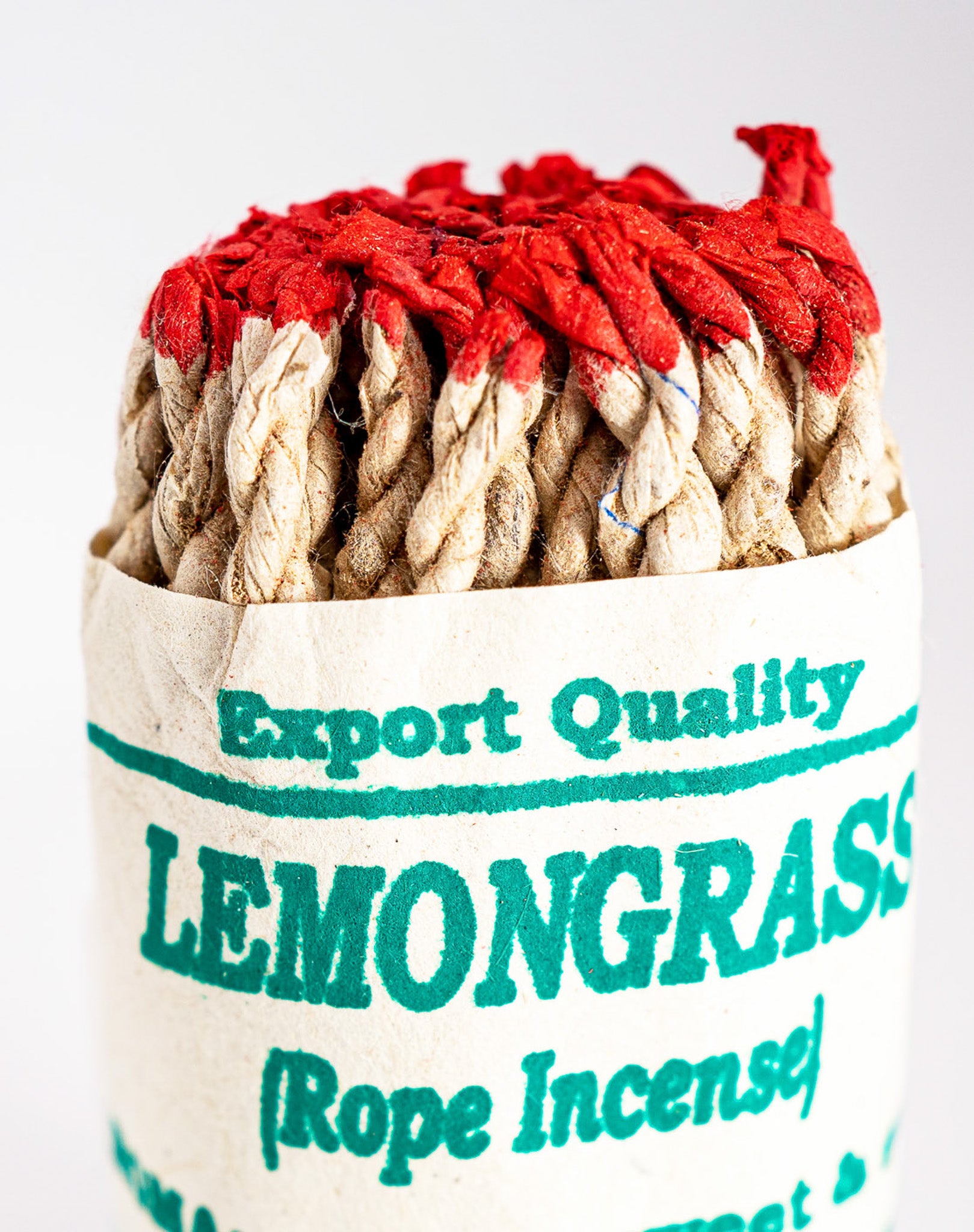 Lemongrass Nepali Incense Rope smells like Lemongrass used for Relaxation, and Air Purification