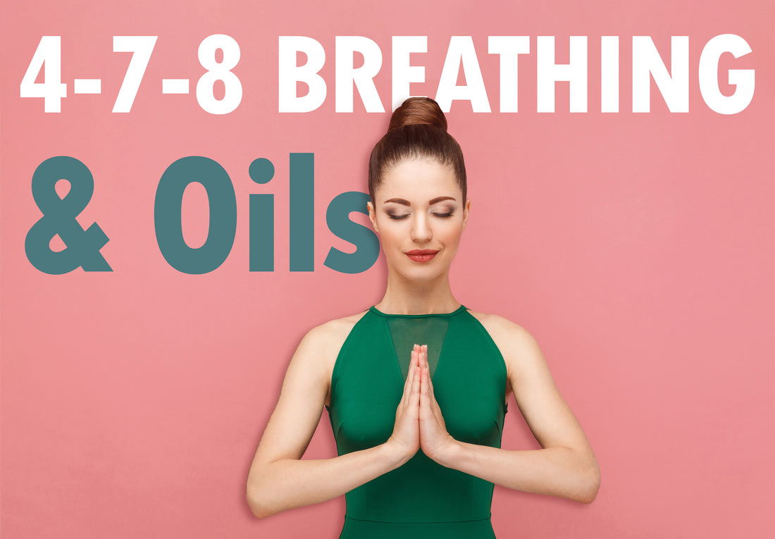 4-7-8 breathing how to and essential oils