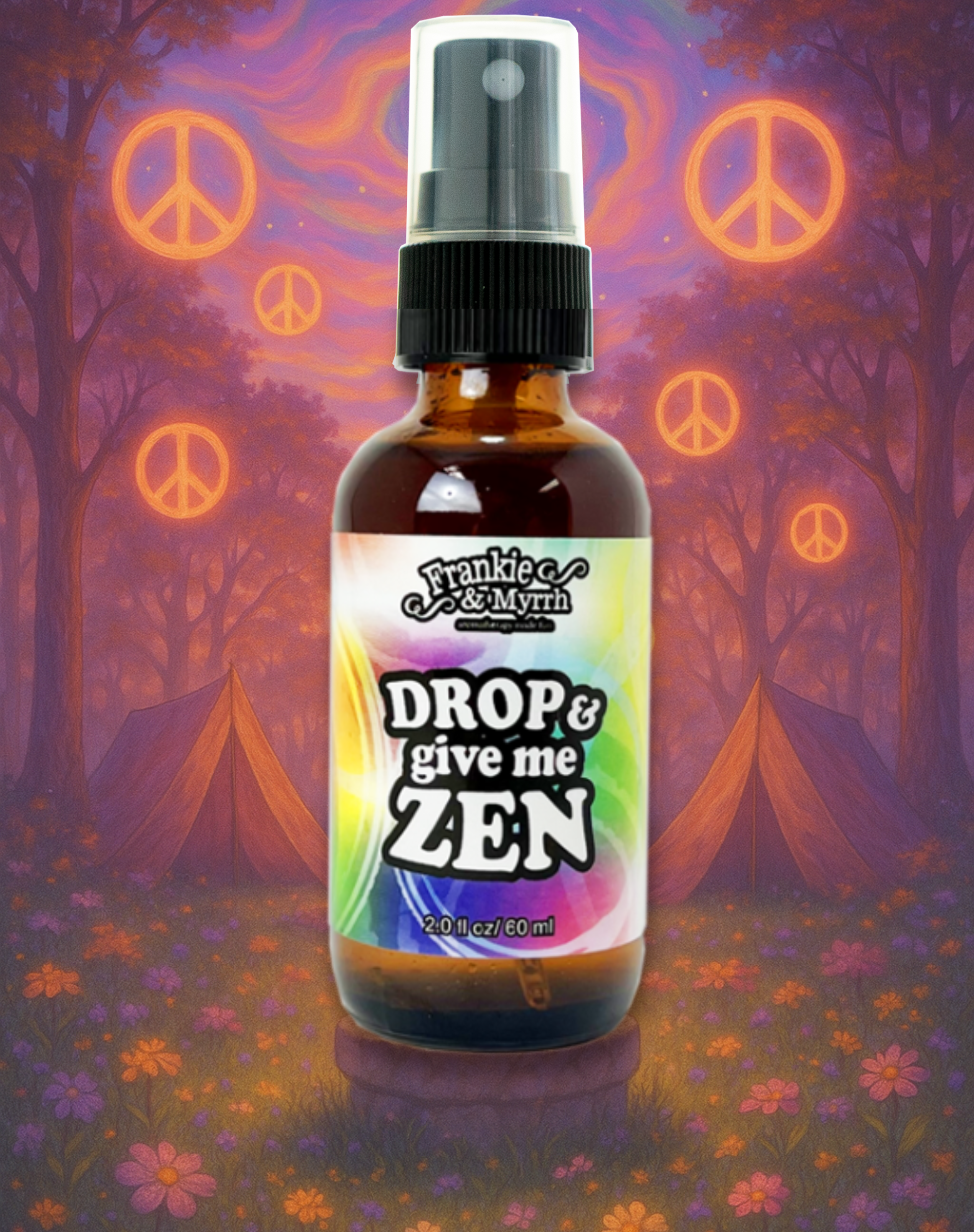Drop and Give Me Zen | Patchouli Meditation Spray
