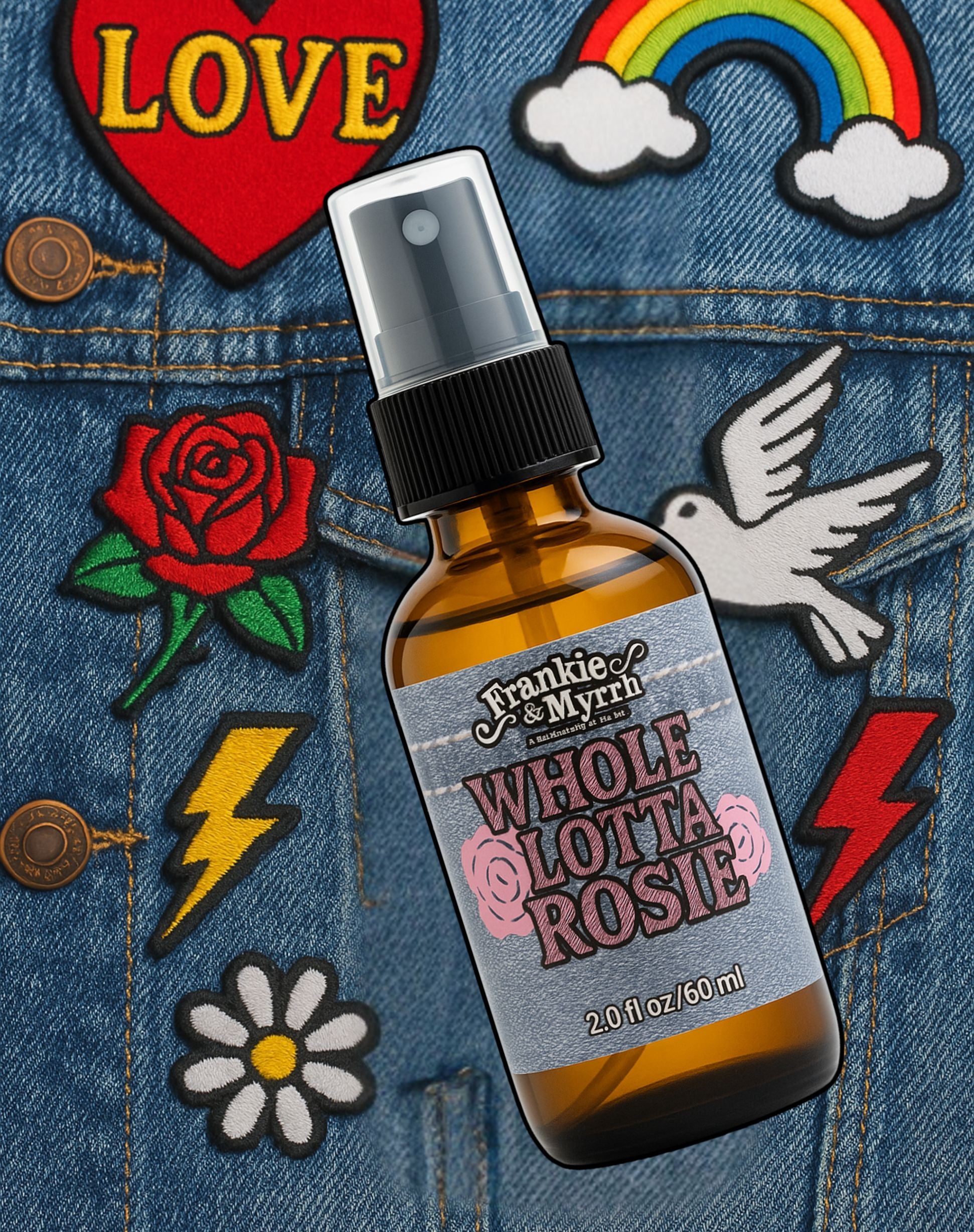 Whole Lotta Rosie | Patchouli Rose Aromatherapy Spray