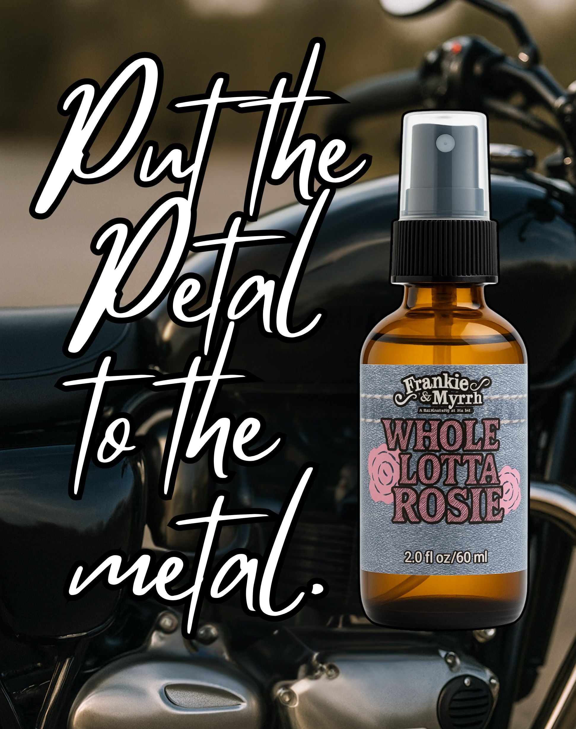 Whole Lotta Rosie | Patchouli Rose Aromatherapy Spray