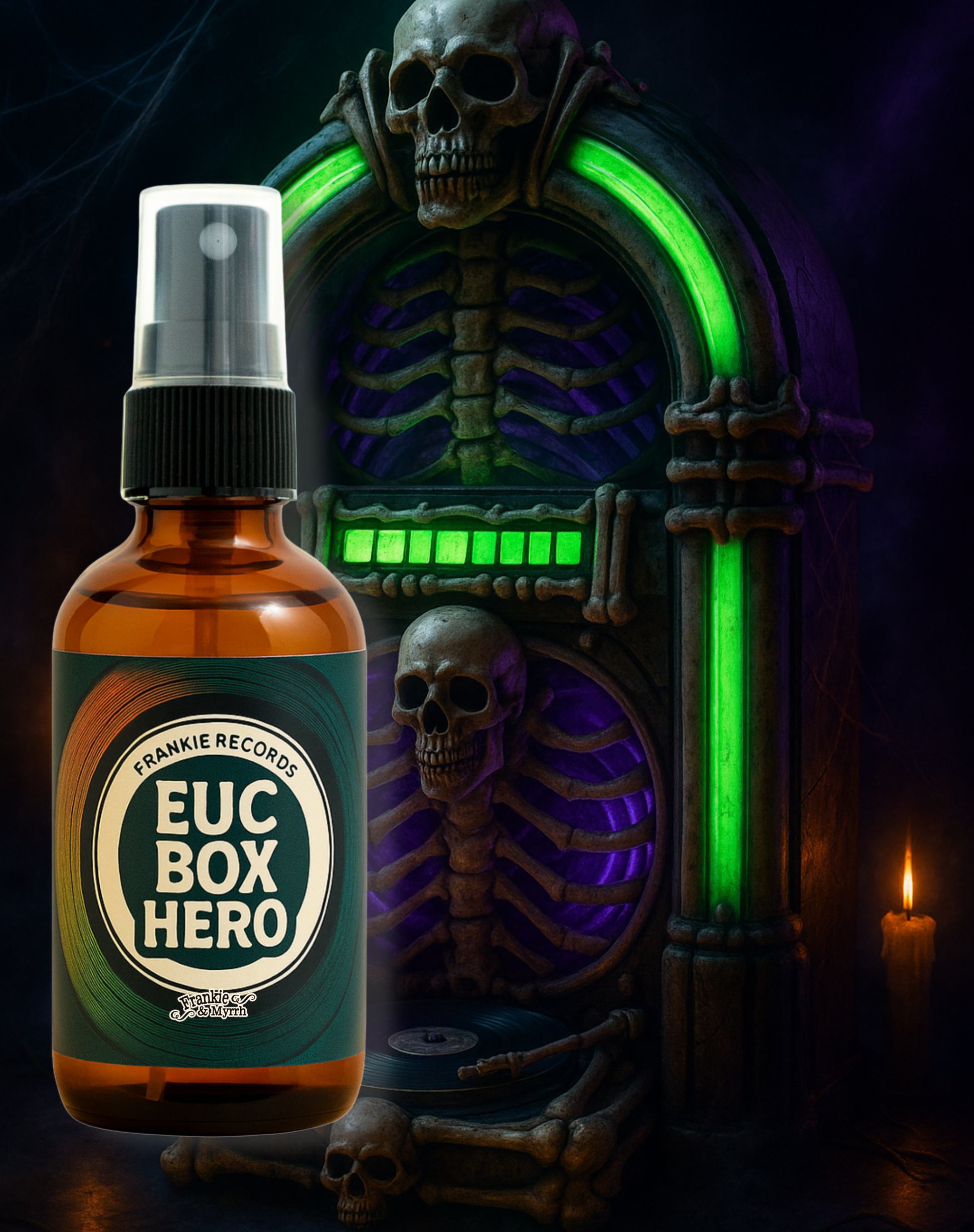 Euc Box Hero – Eucalyptus, Mint with Hints of Wood & Citrus  Aromatherapy Spray | Fresh, Deodorizing Body & Room Mist