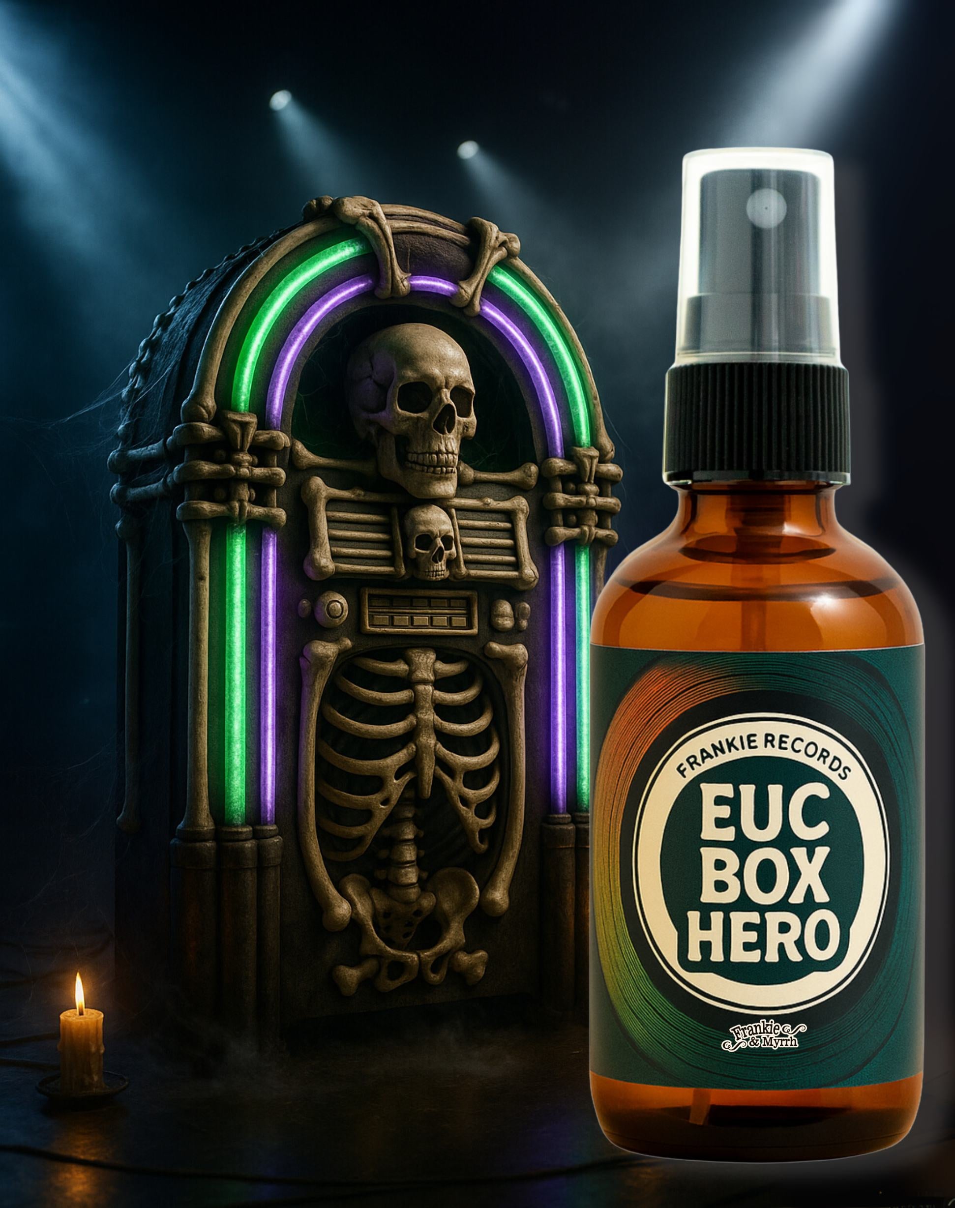 Euc Box Hero – Eucalyptus, Mint with Hints of Wood & Citrus  Aromatherapy Spray | Fresh, Deodorizing Body & Room Mist