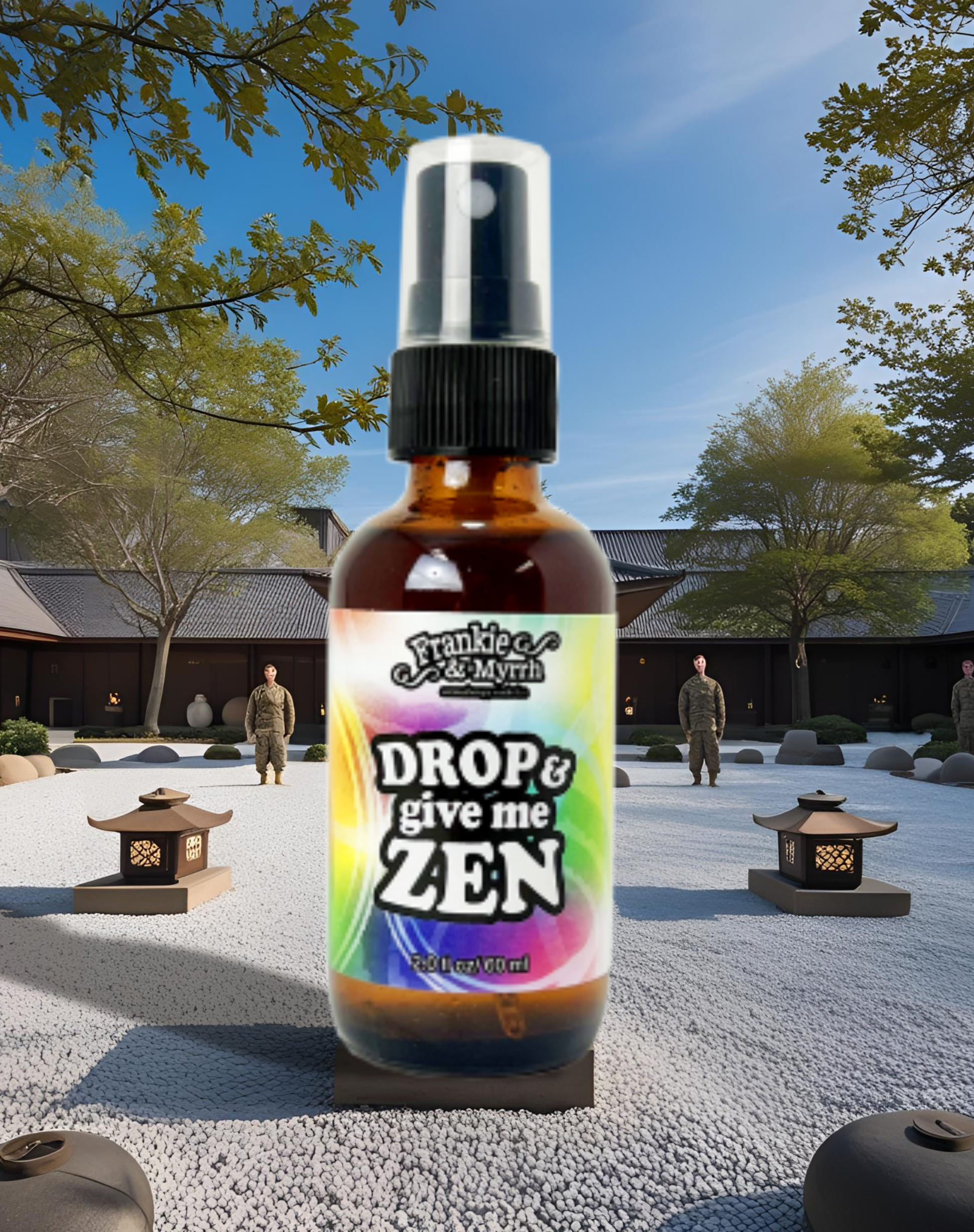 Drop and Give Me Zen | Patchouli Meditation Spray