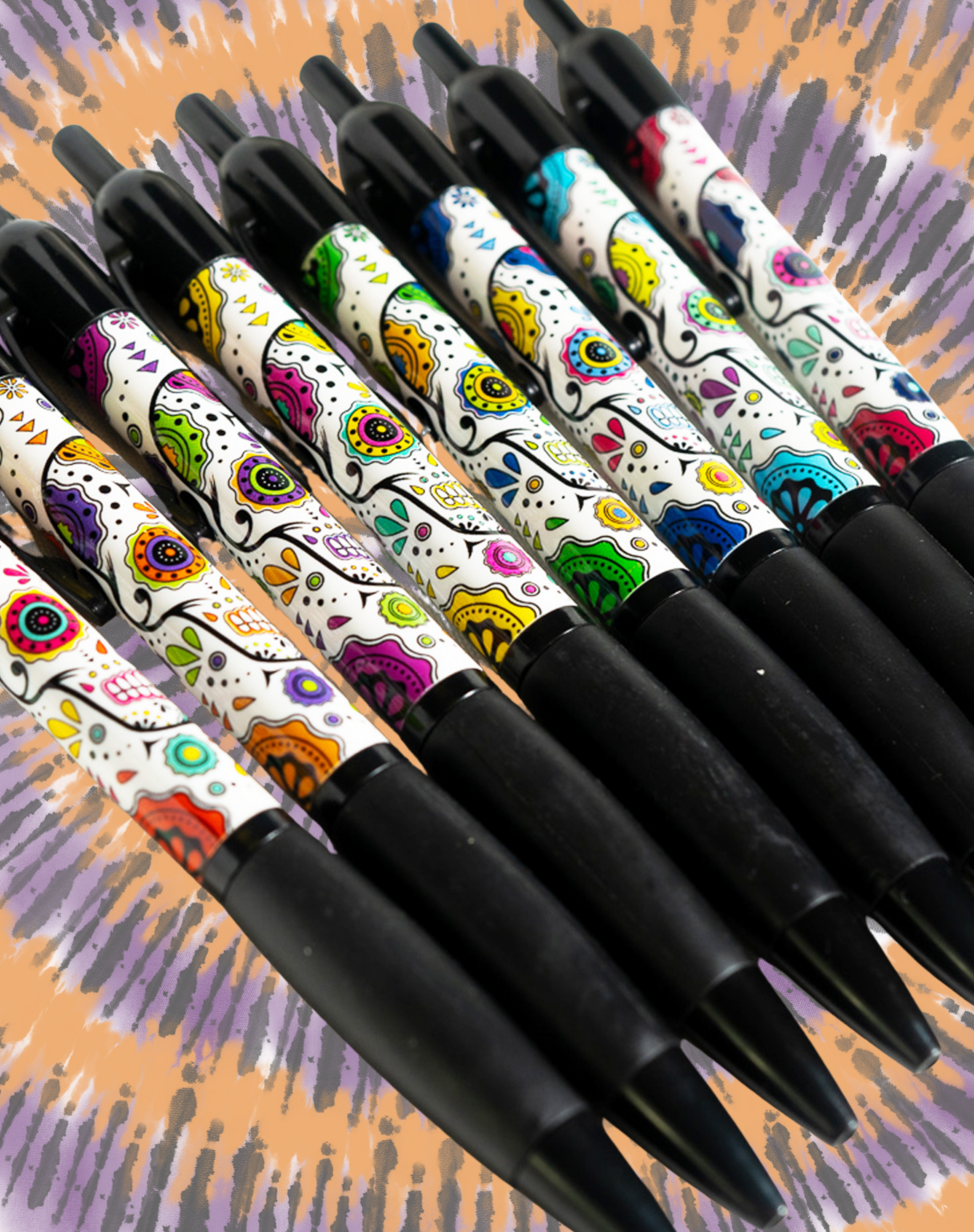 Pack d'autocollants Fangtastic et stylo Sugar Skull