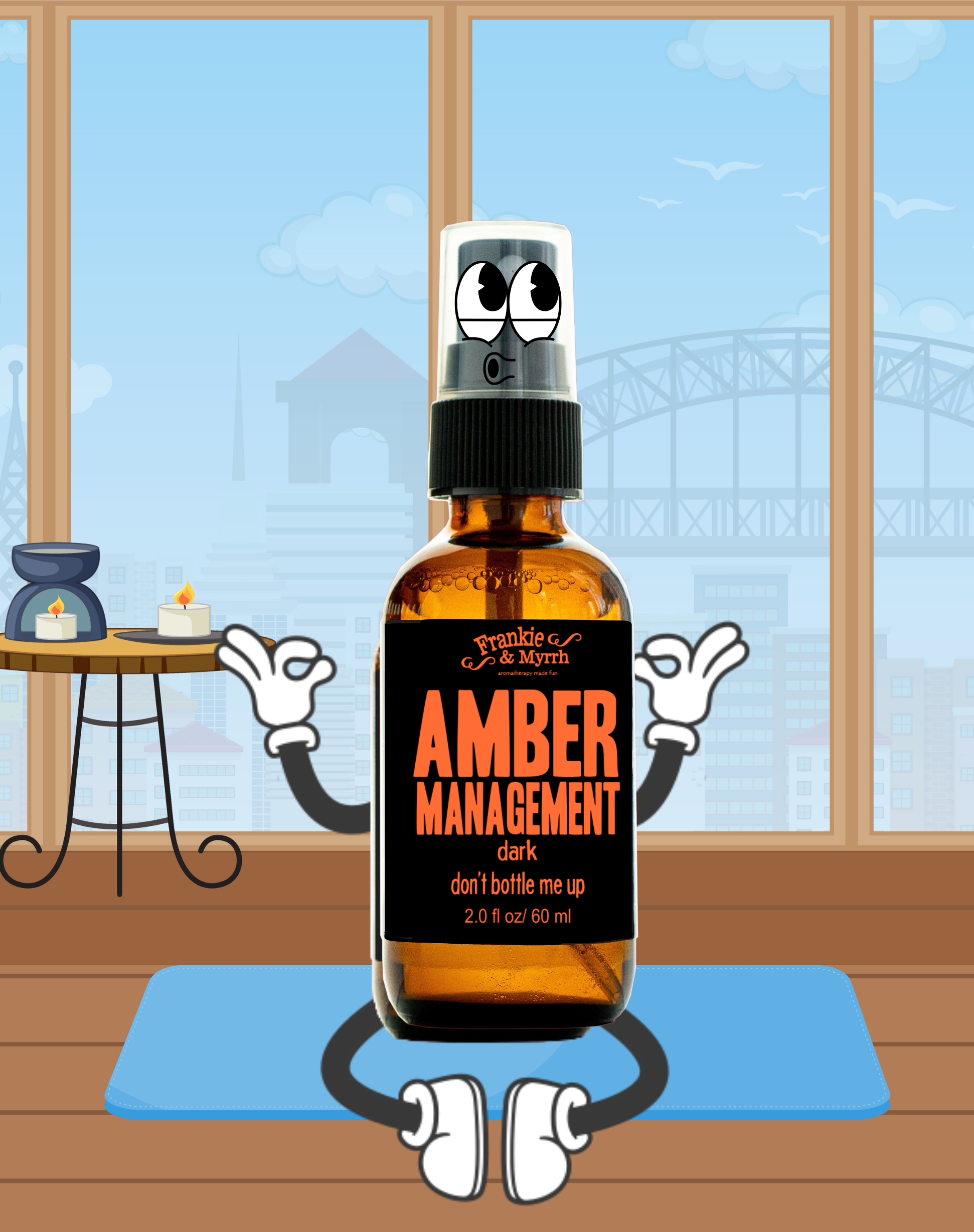 Amber Management (Dark Edition) | Spray Ambre Vanille Patchouli