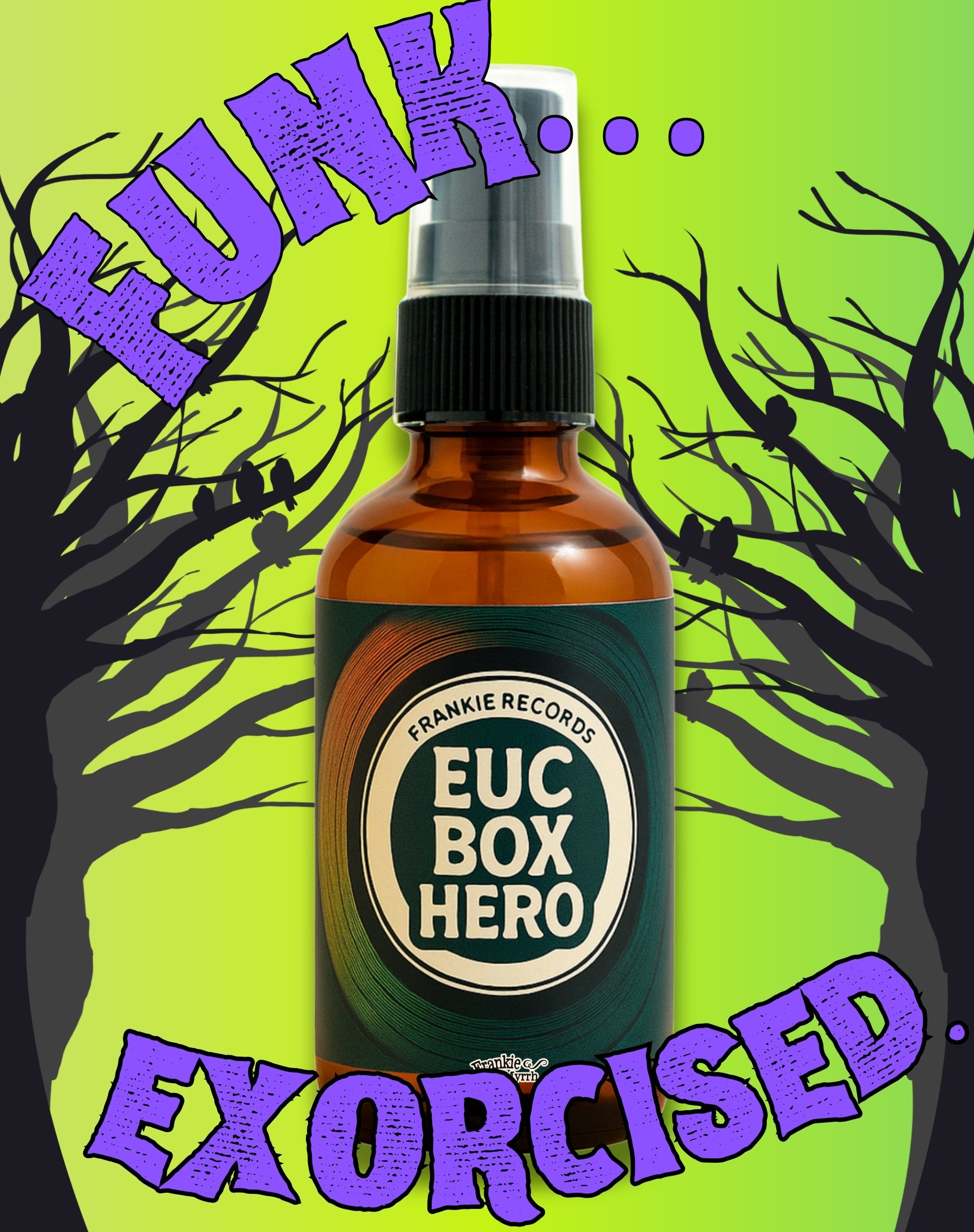 Euc Box Hero – Eucalyptus, Mint with Hints of Wood & Citrus  Aromatherapy Spray | Fresh, Deodorizing Body & Room Mist