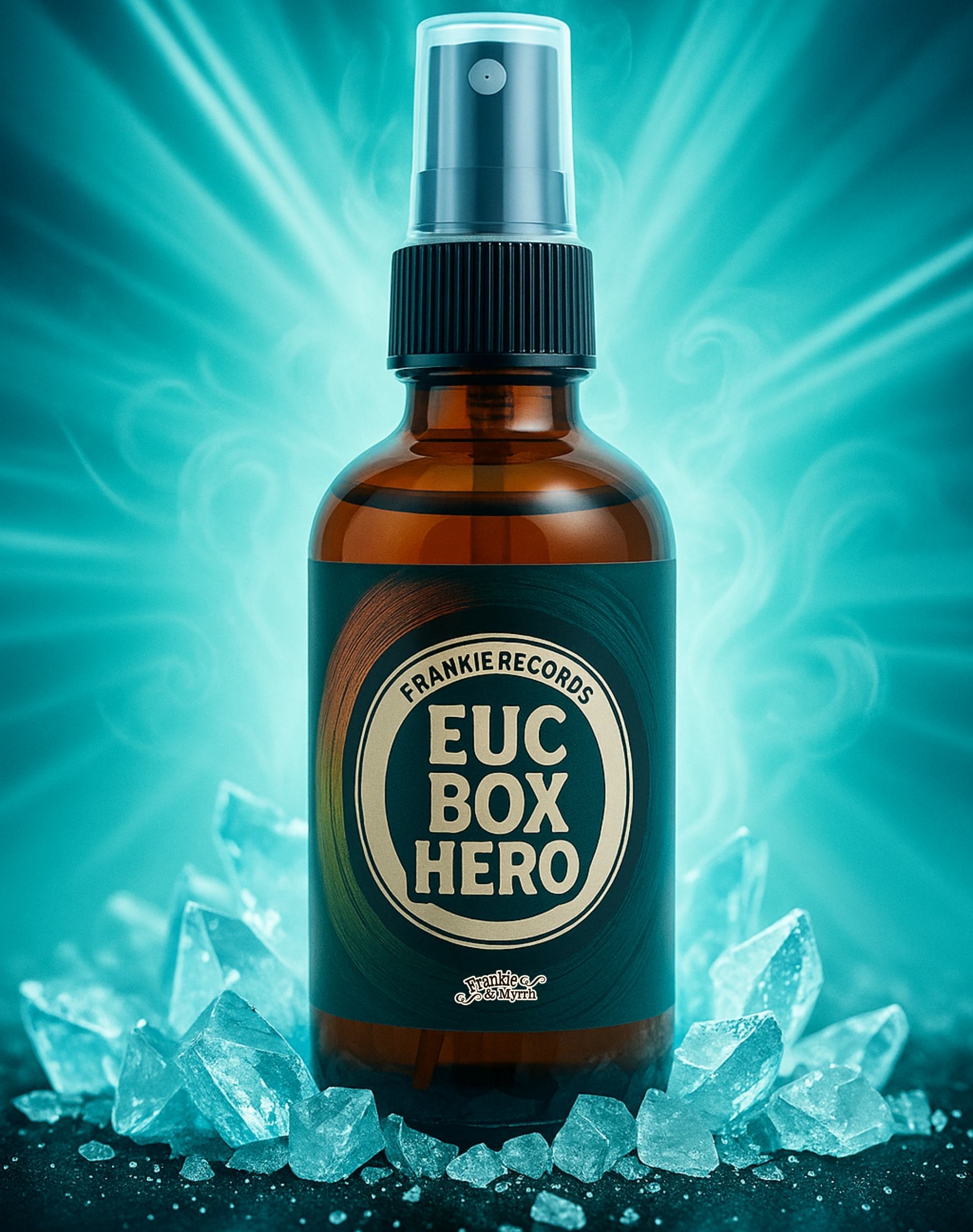 Euc Box Hero – Eucalyptus, Mint with Hints of Wood & Citrus  Aromatherapy Spray | Fresh, Deodorizing Body & Room Mist
