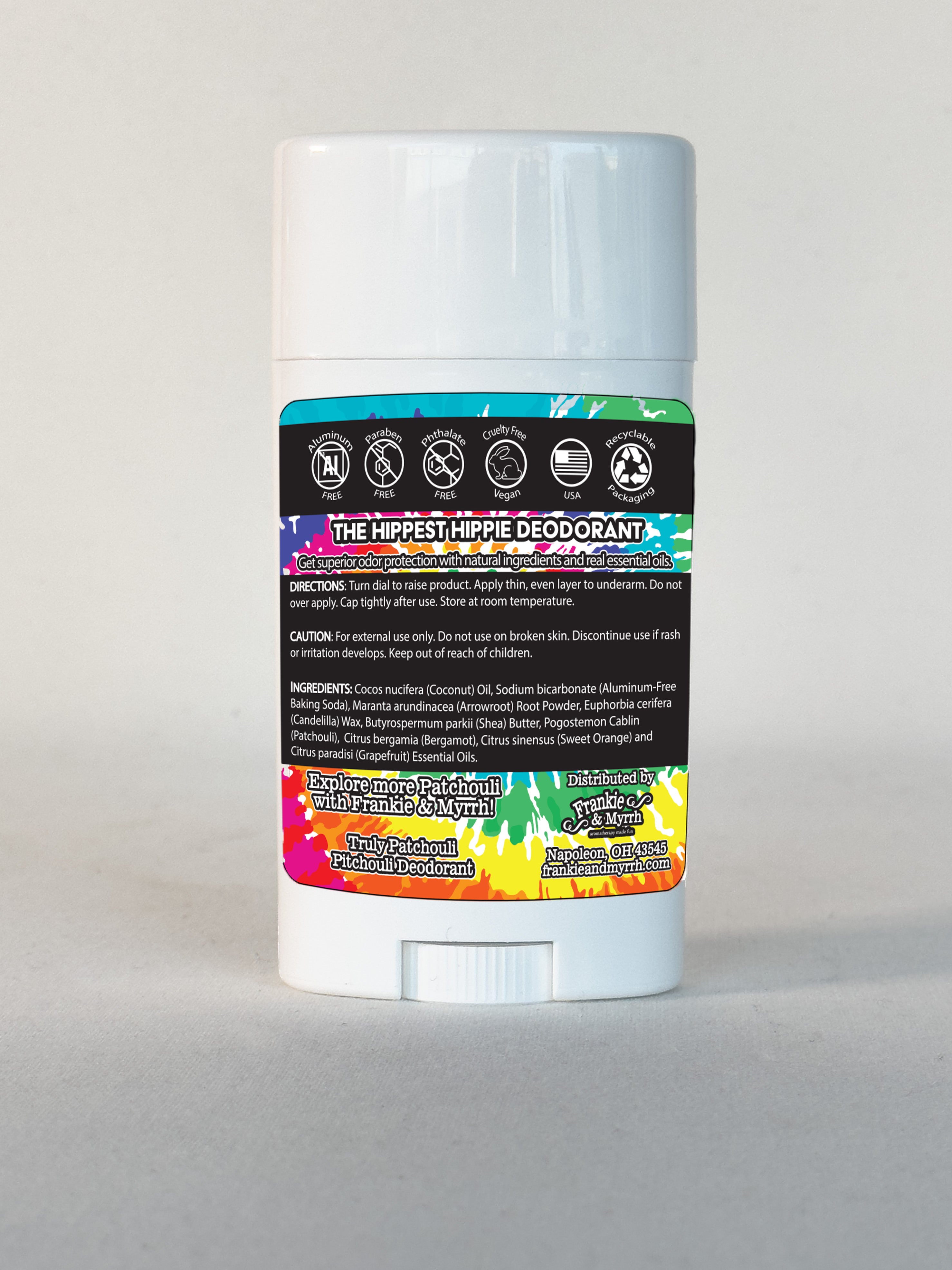 Hippie Go Lucky 3 Pack | Natural Deodorants | Patchouli