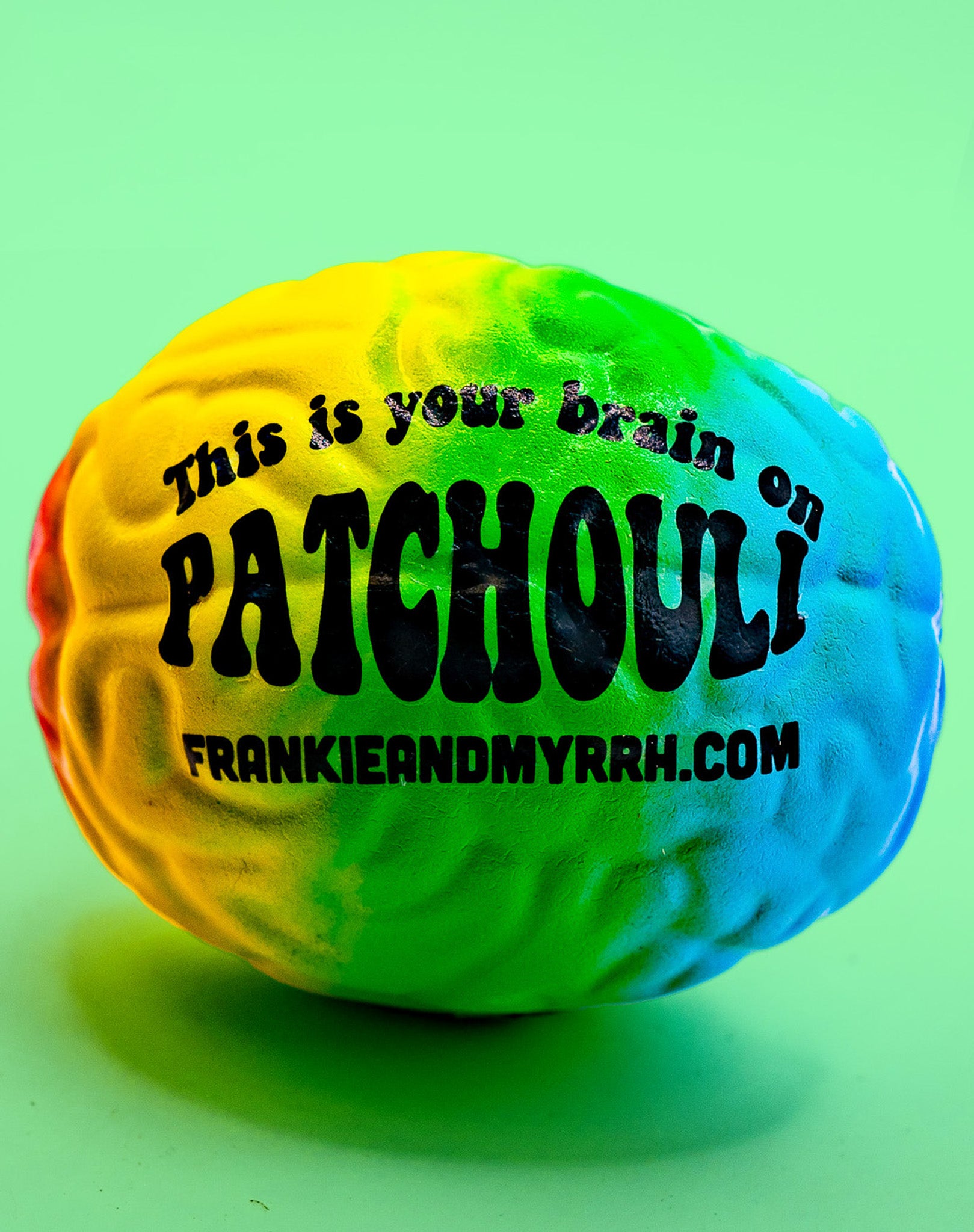 Stress Relief Squeeze Brain | Your Brain on Patchouli | Rainbow