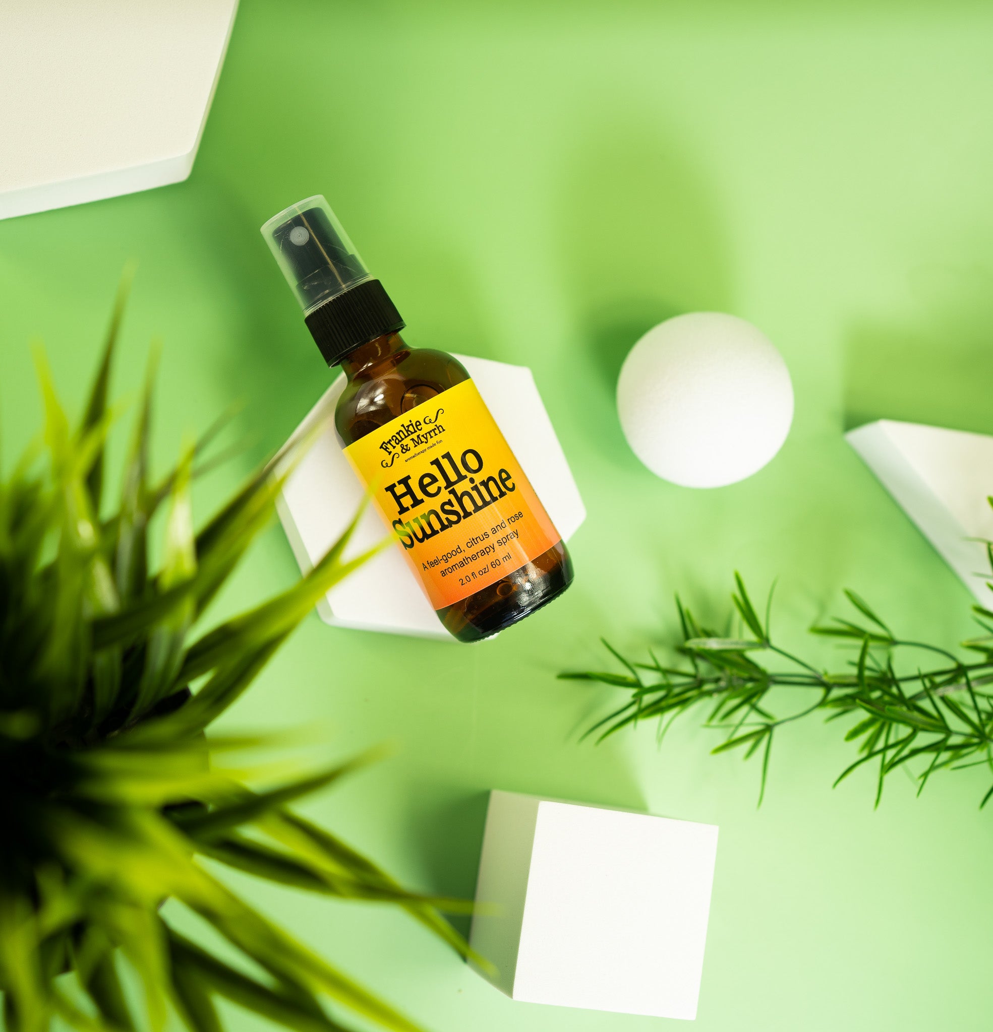 Hello Sunshine | Best-Selling Bergamot Rose Spray | Frankie and Myrrh