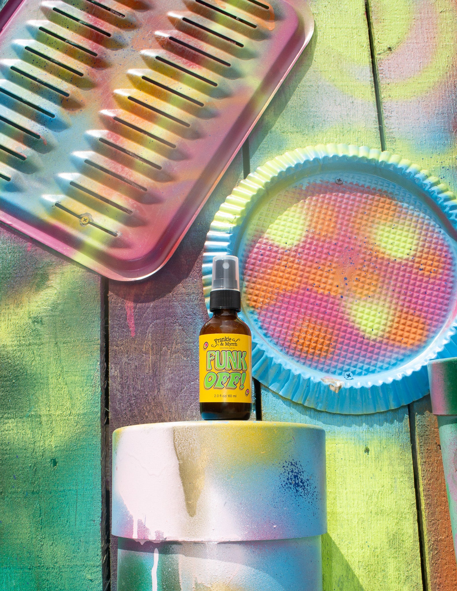 Funk Off | Spray rafraîchissant à la citronnelle et à l'arbre à thé