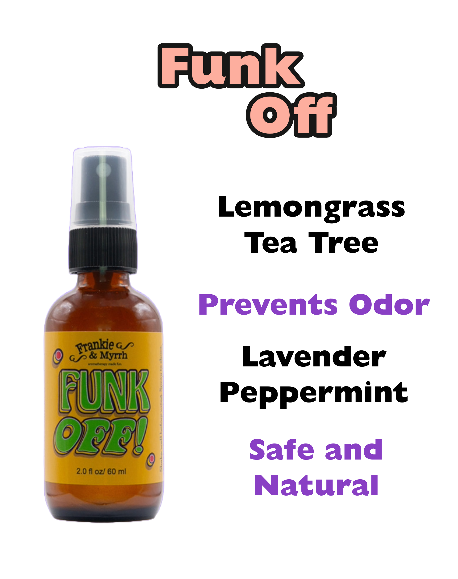 Funk Off | Lemongrass Tea Tree Refreshing Spray
