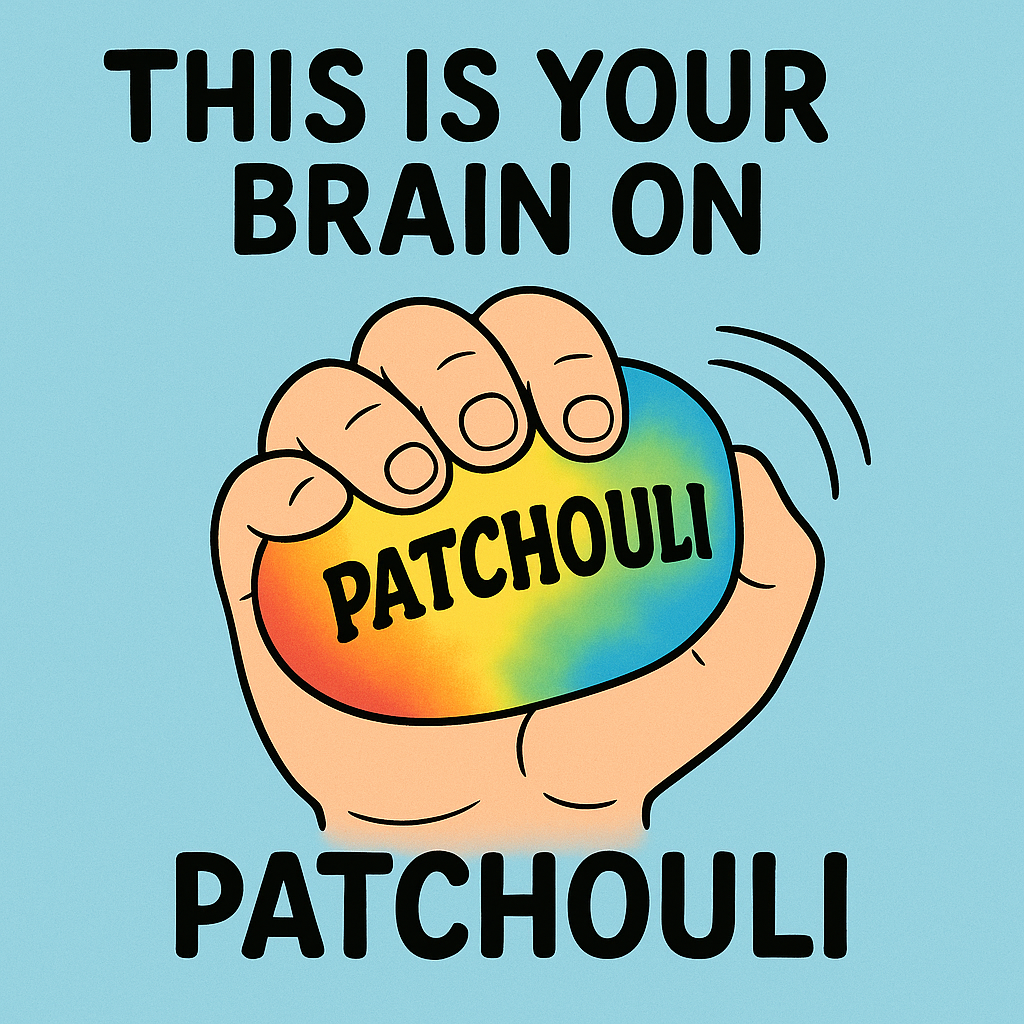 Soulagement du stress : serrez votre cerveau | Votre cerveau sous patchouli | Arc-en-ciel