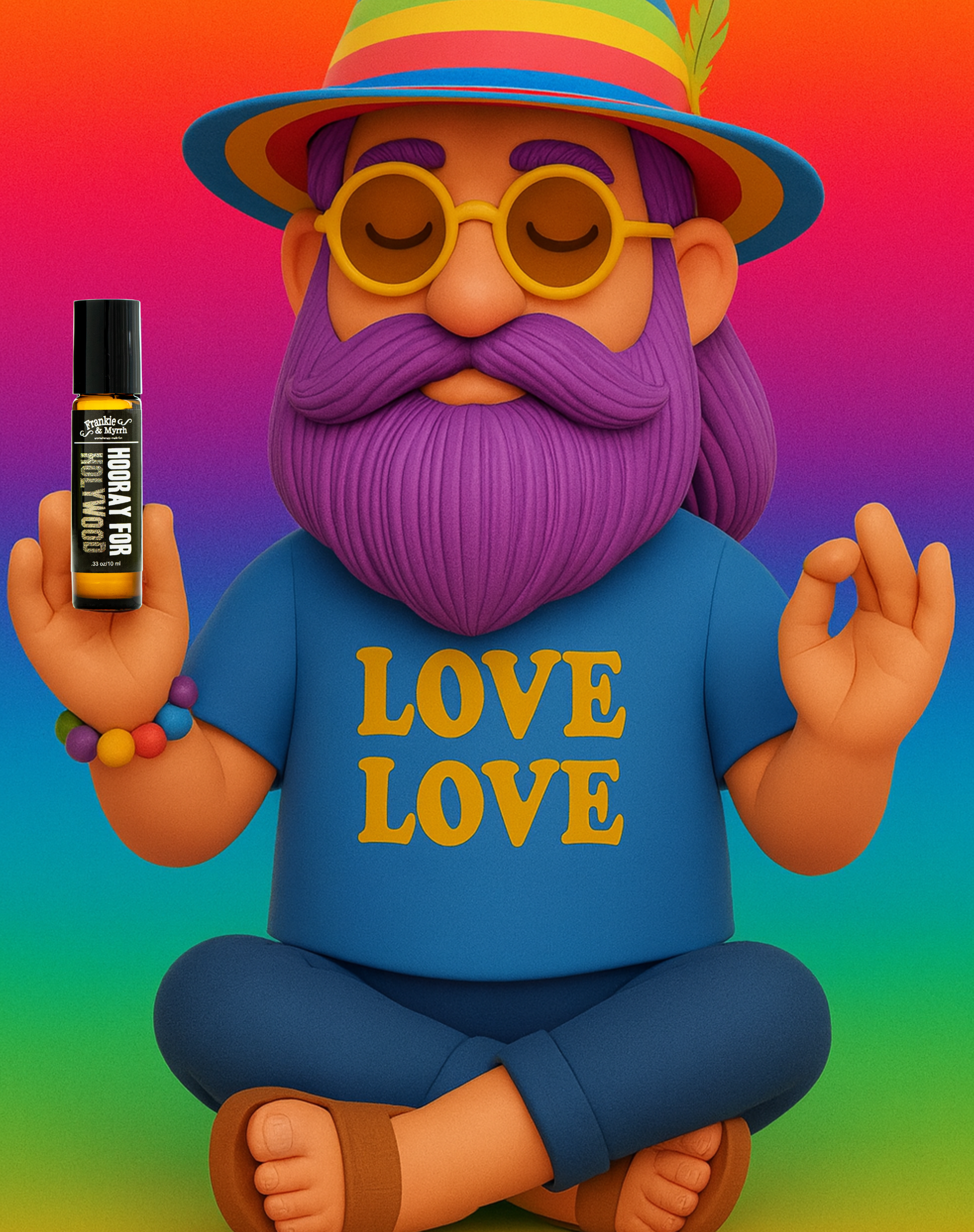 Hooray for Holywood Roll-on | Palo Santo Marjoram