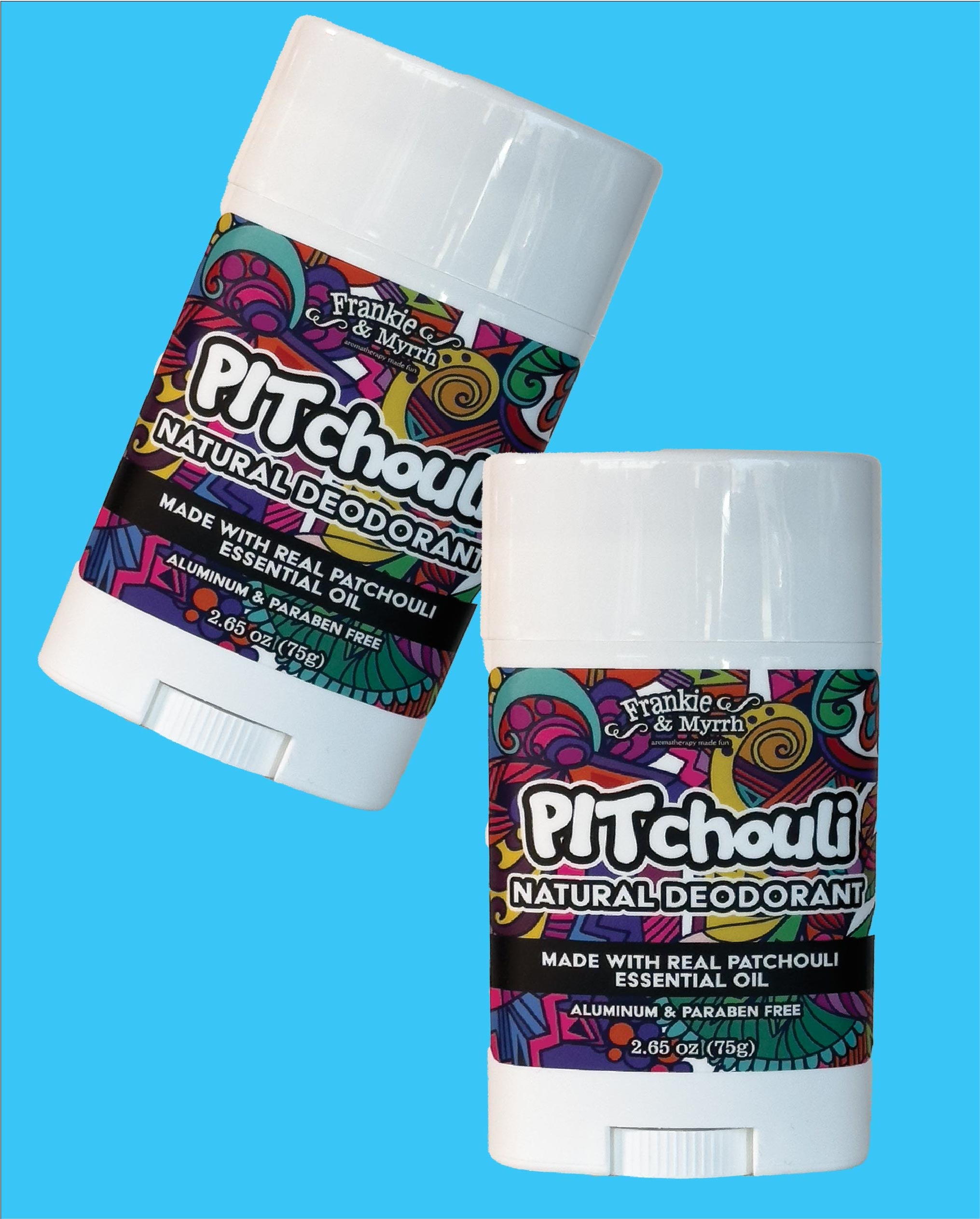 PITchouli 2 Pack | Natural Deodorants | Patchouli