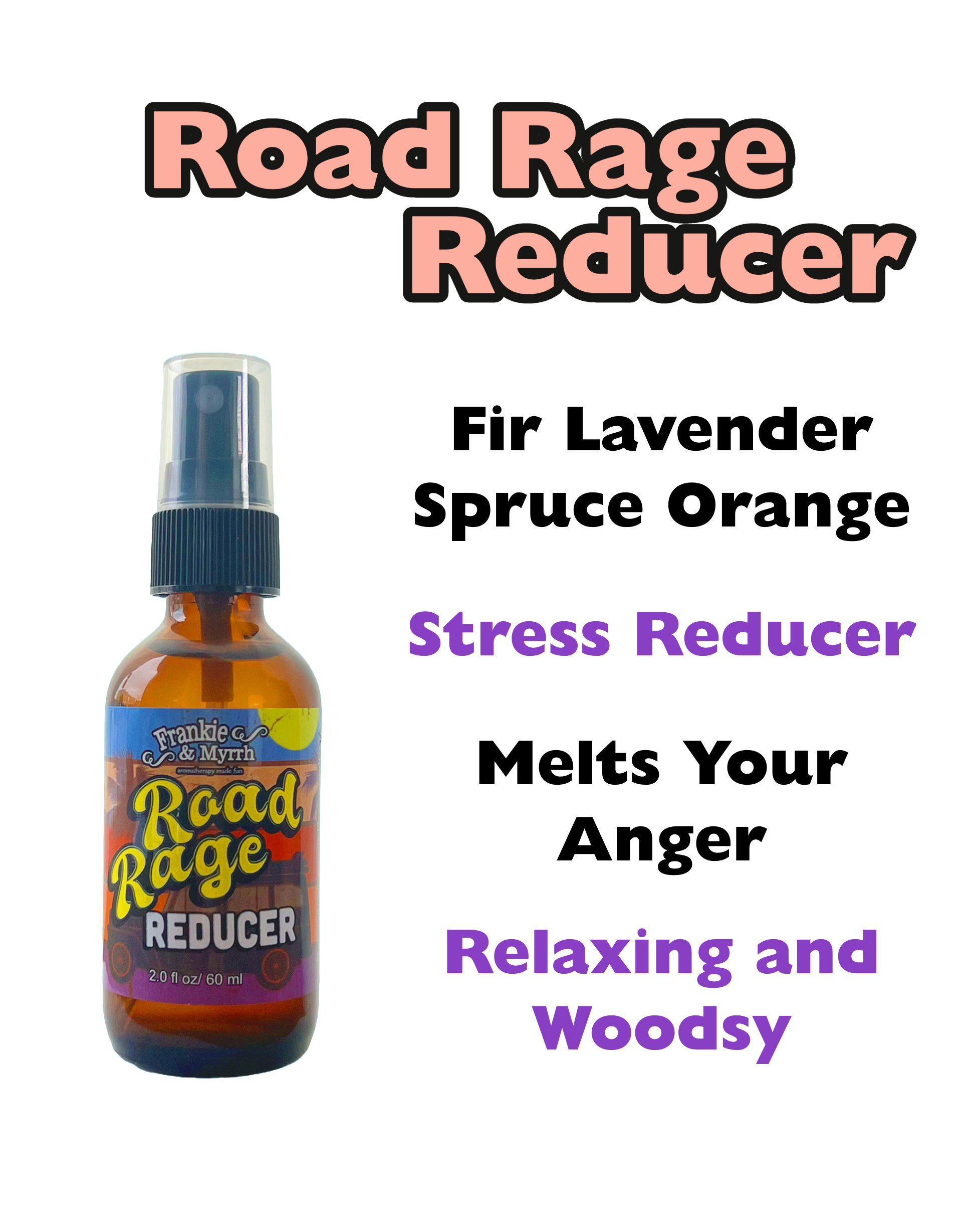 Road Rage Reducer | Anger Management Spray