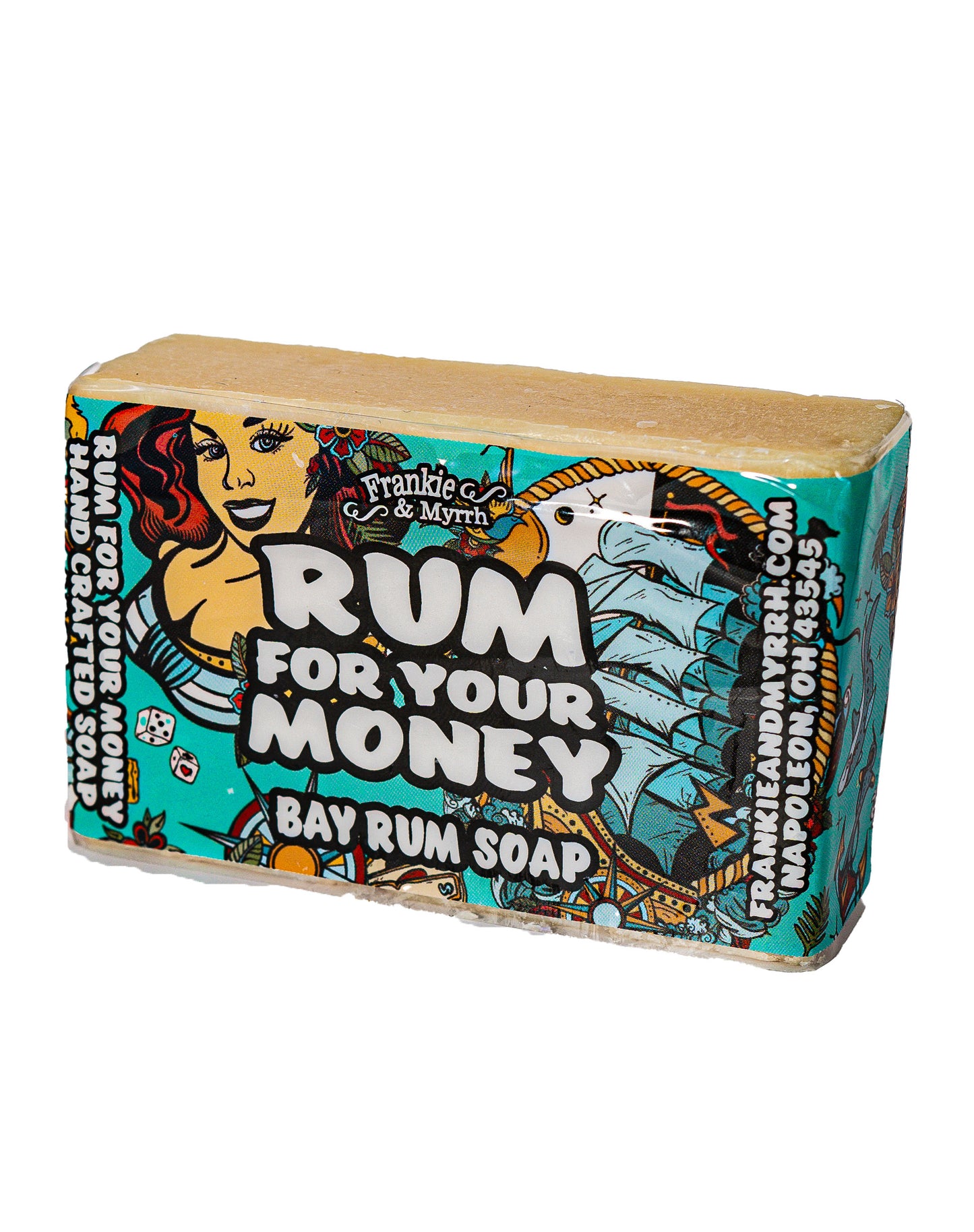 Rum for your Money Soap | Spicy Bay Rum Soap Bar