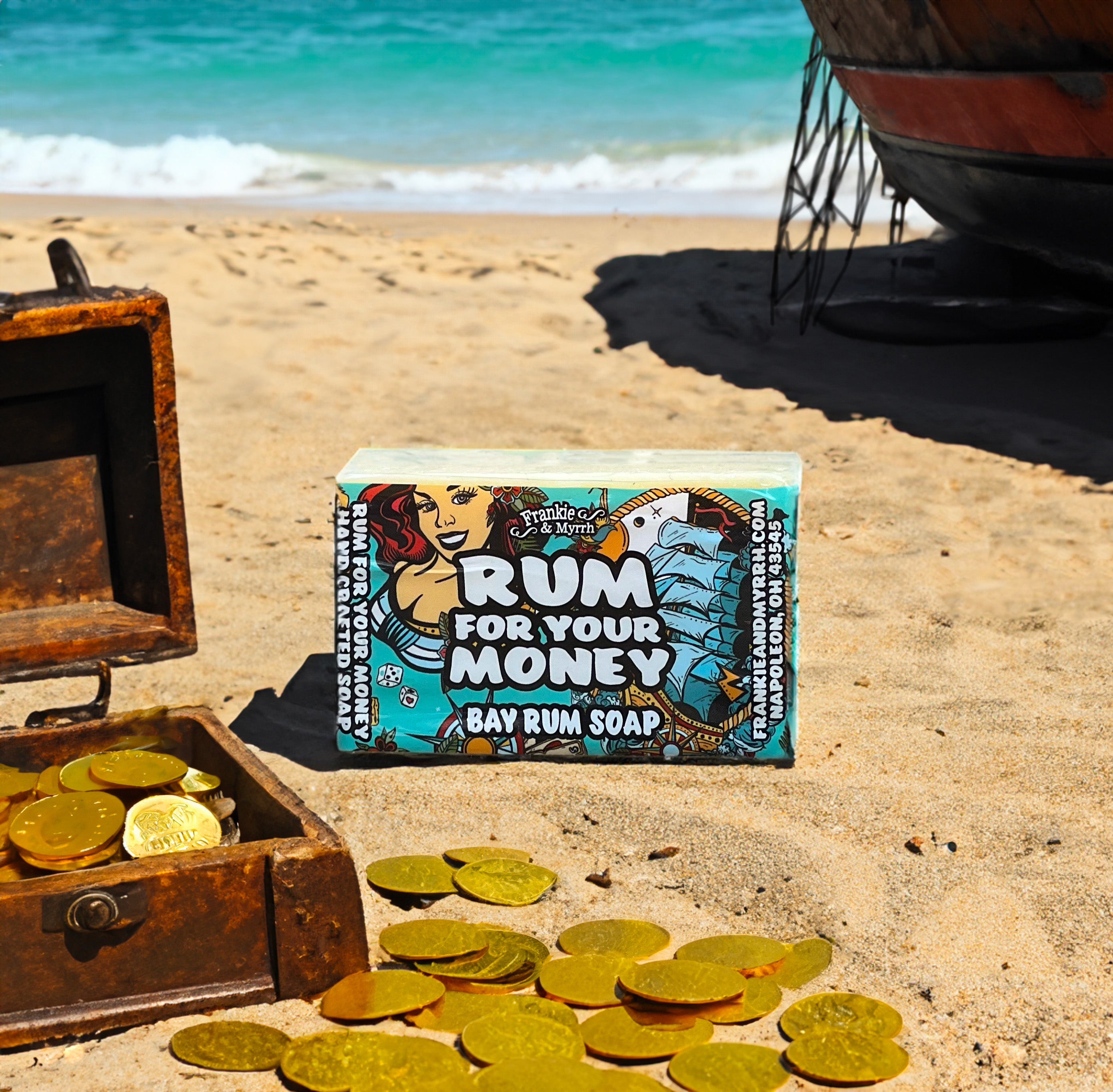 Rum for Your Money Soap | Spicy Bay Rum Soap Bar