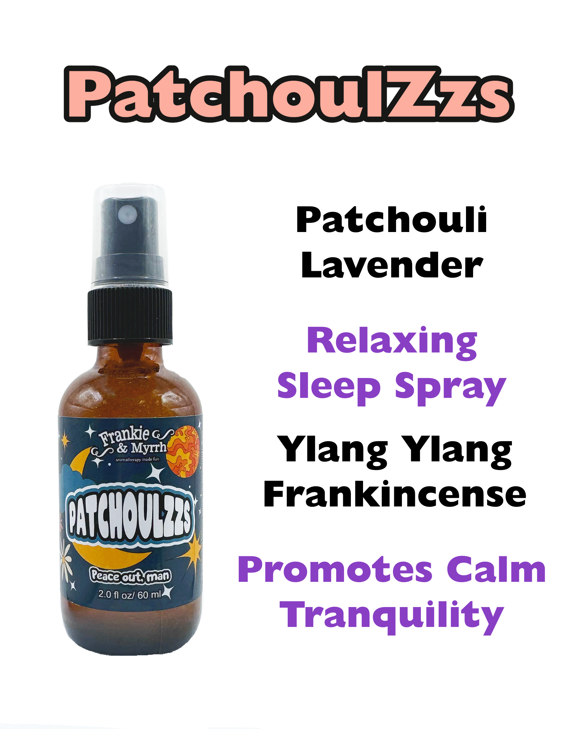 PatchoulZzs | Patchouli & Lavender Spray