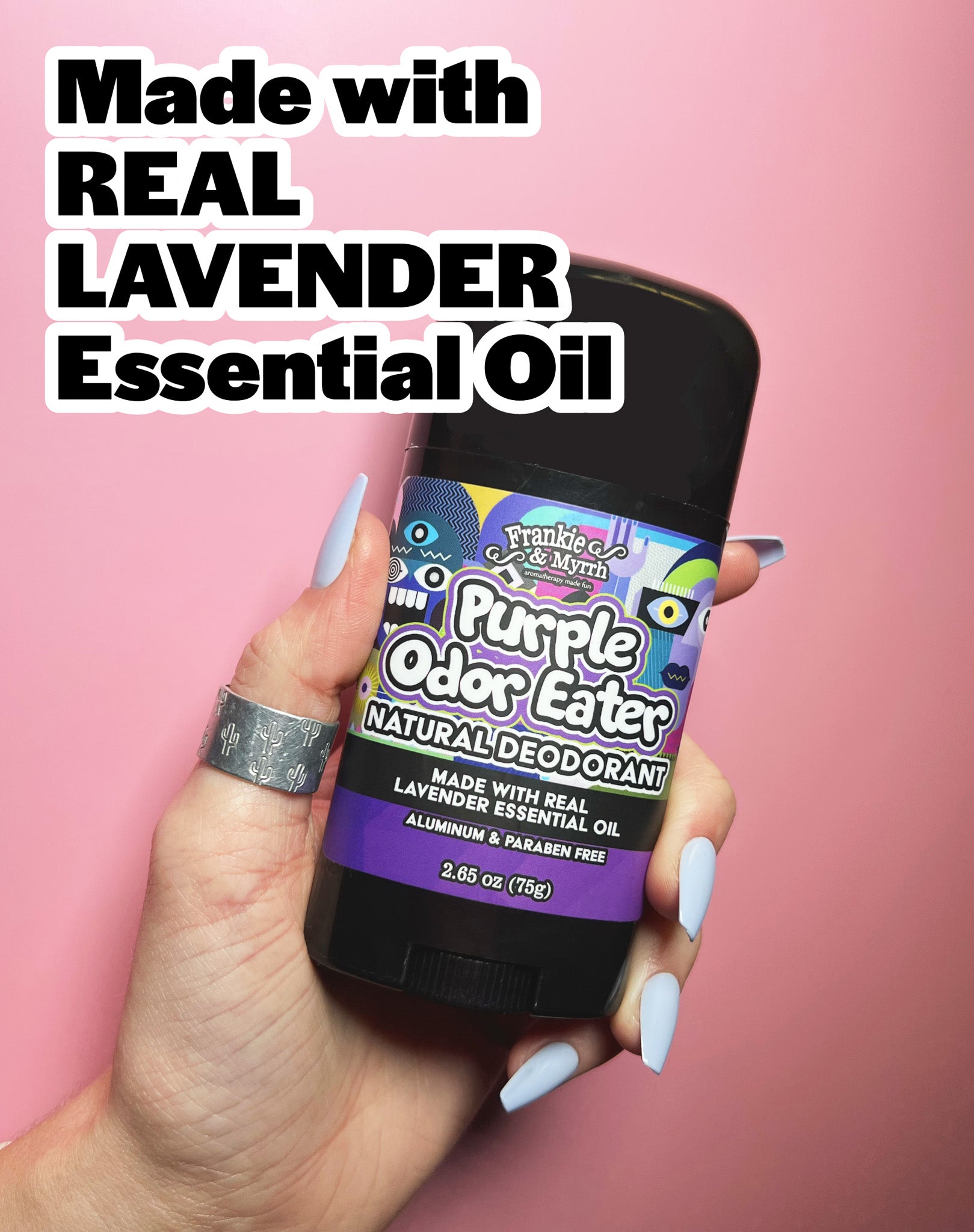 Purple Odor Eater | Natural Deodorant | Lavender