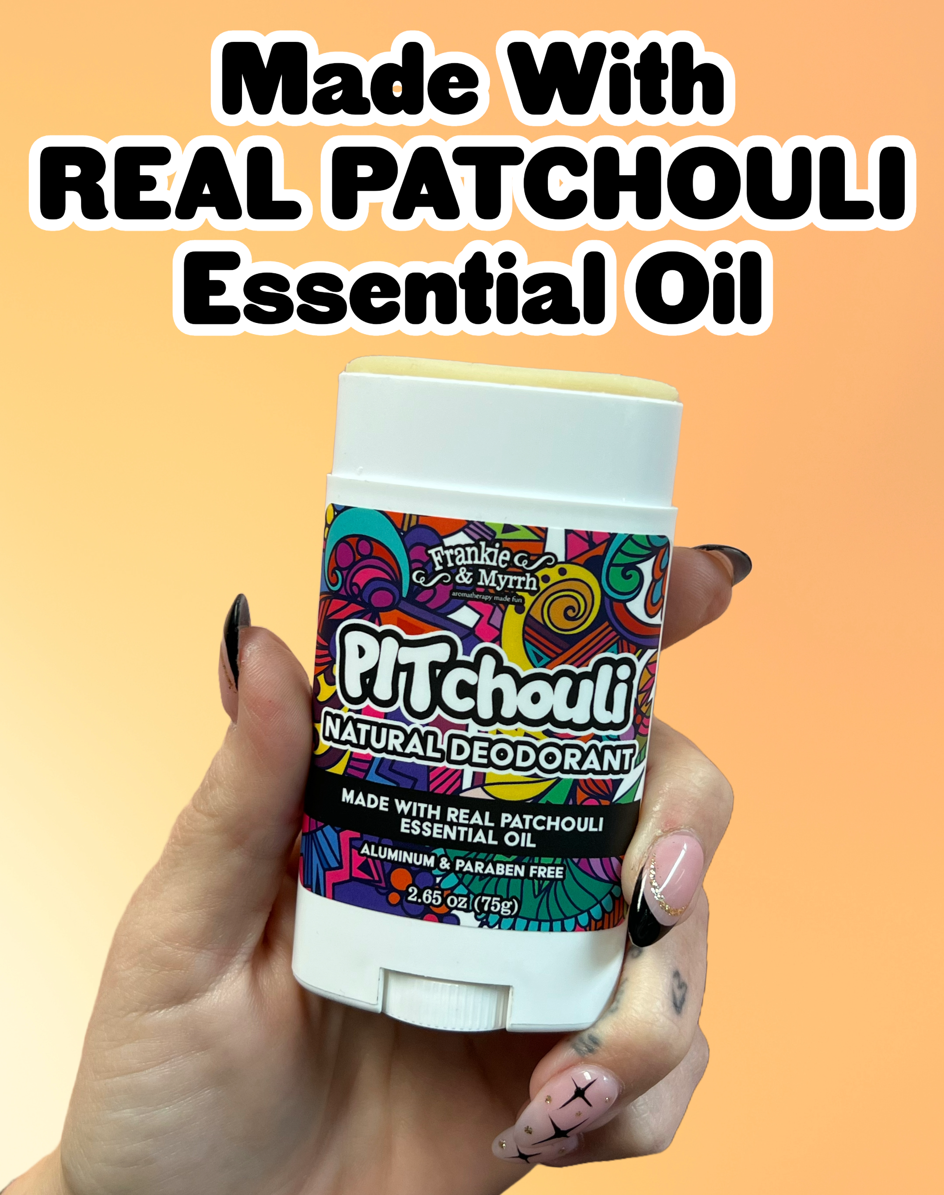 PITchouli 3 Pack | Natural Deodorants | Patchouli