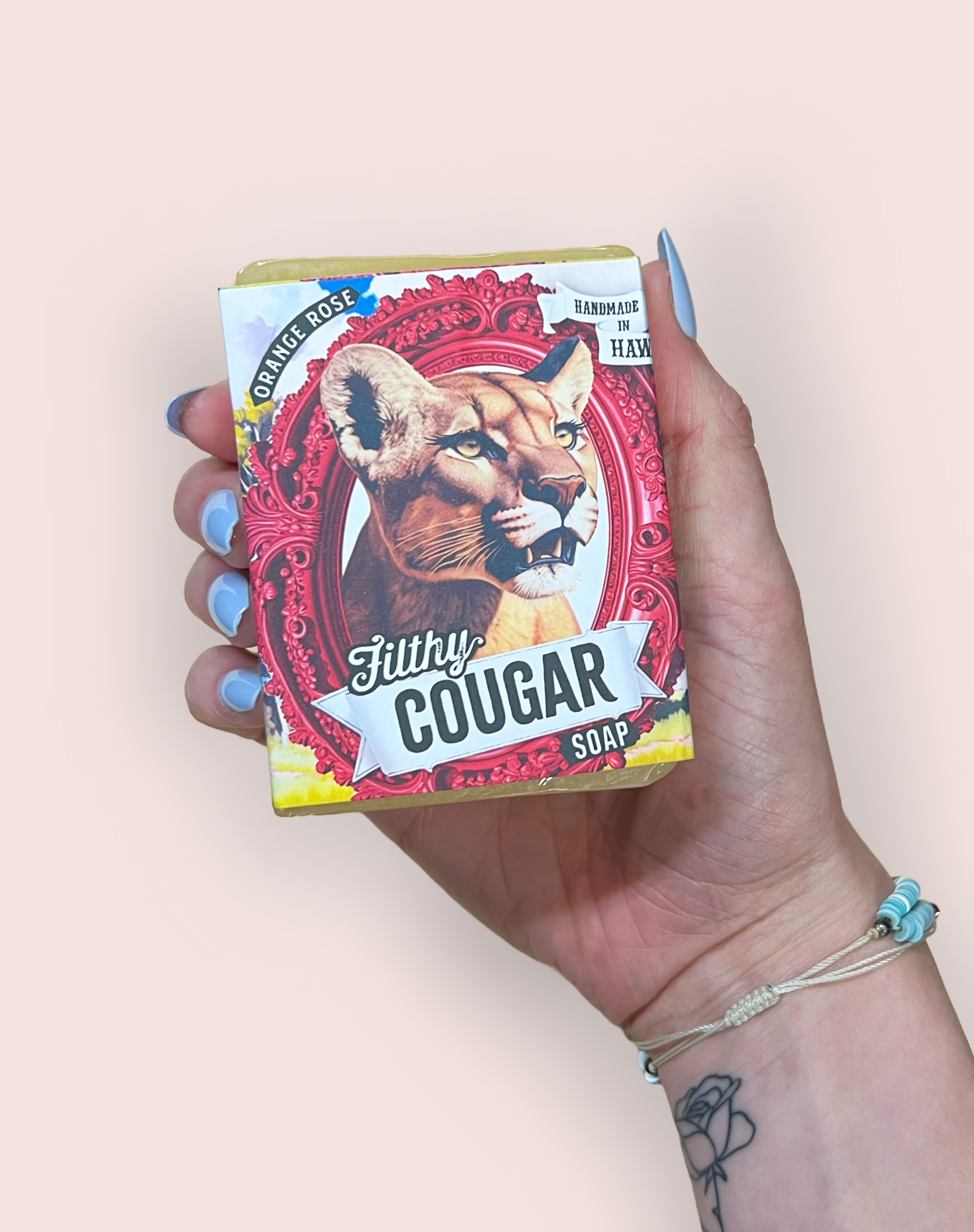Filthy Cougar Soap | Orange Rose Lemon | Filthy Farm Girl