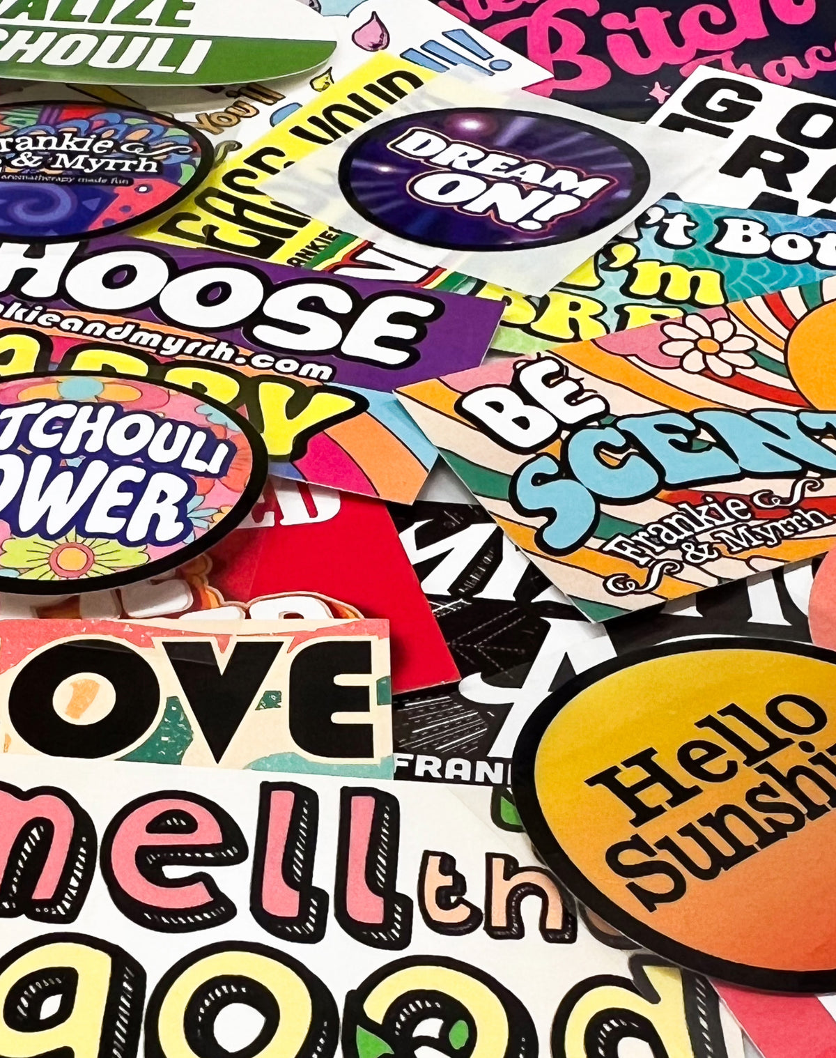 Luck Of The Draw Sticker 7 Pack