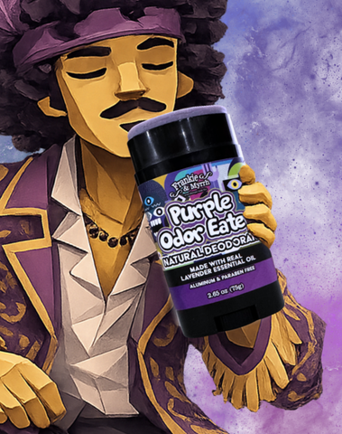 Purple Odor Eater | Natural Deodorant | Lavender | Frankie and Myrrh