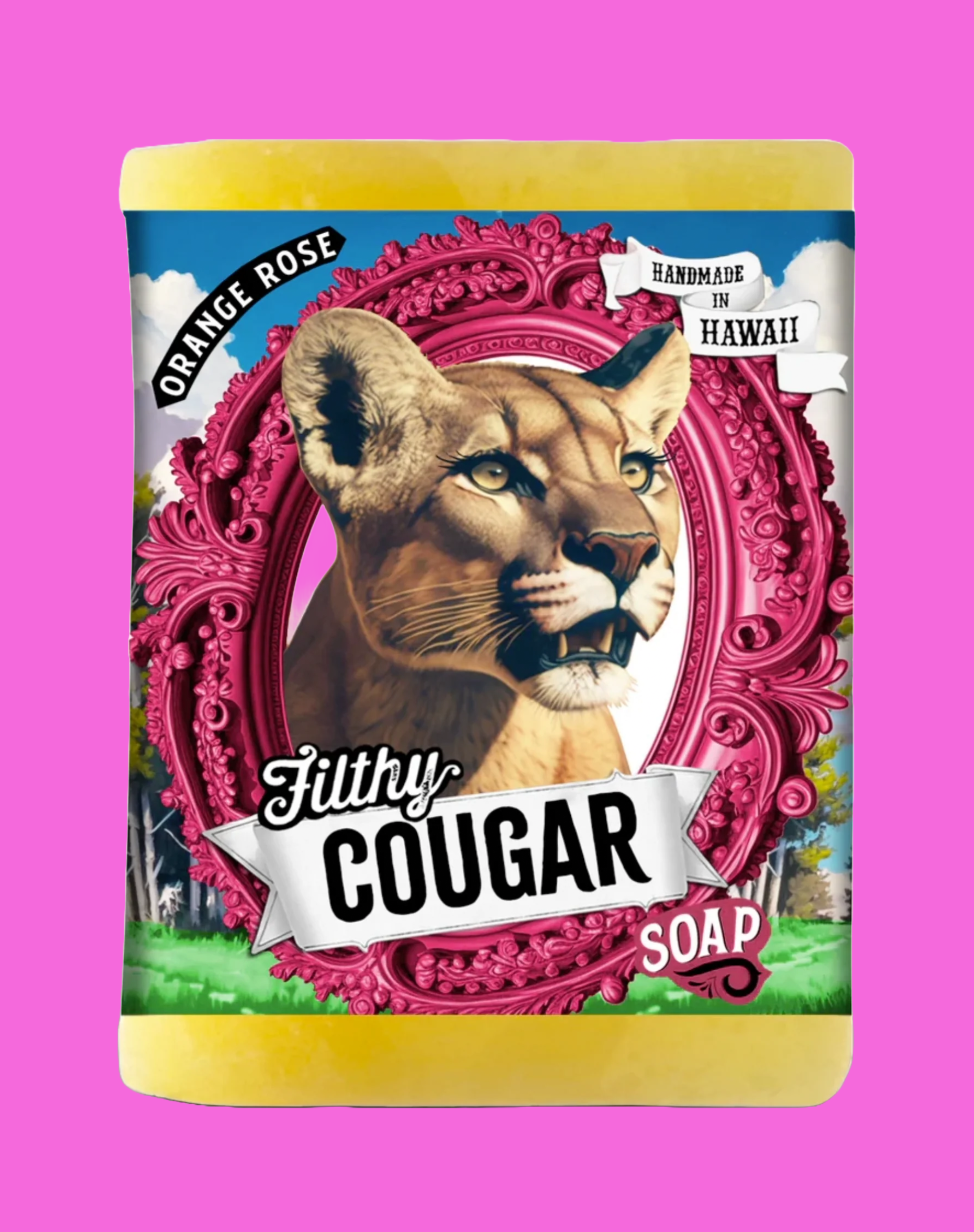 Filthy Cougar Soap | Orange Rose Lemon | Filthy Farm Girl