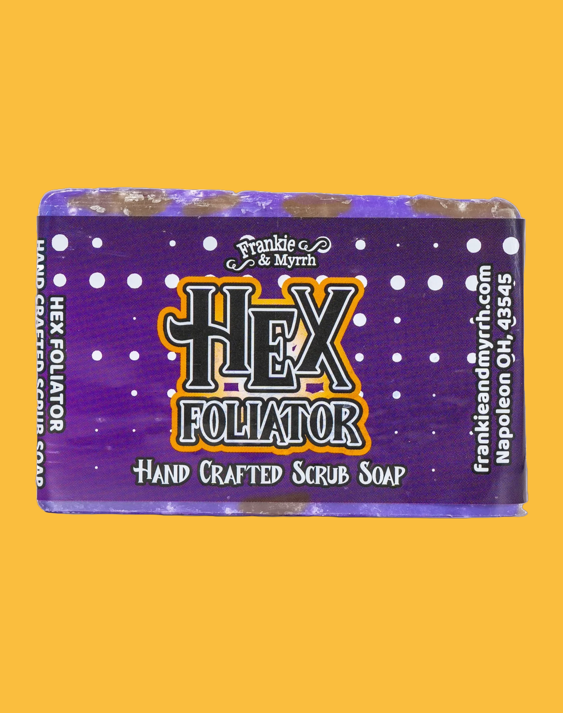 Hexfoliator Scrub Soap | Woodsy Floral Scrub Bar