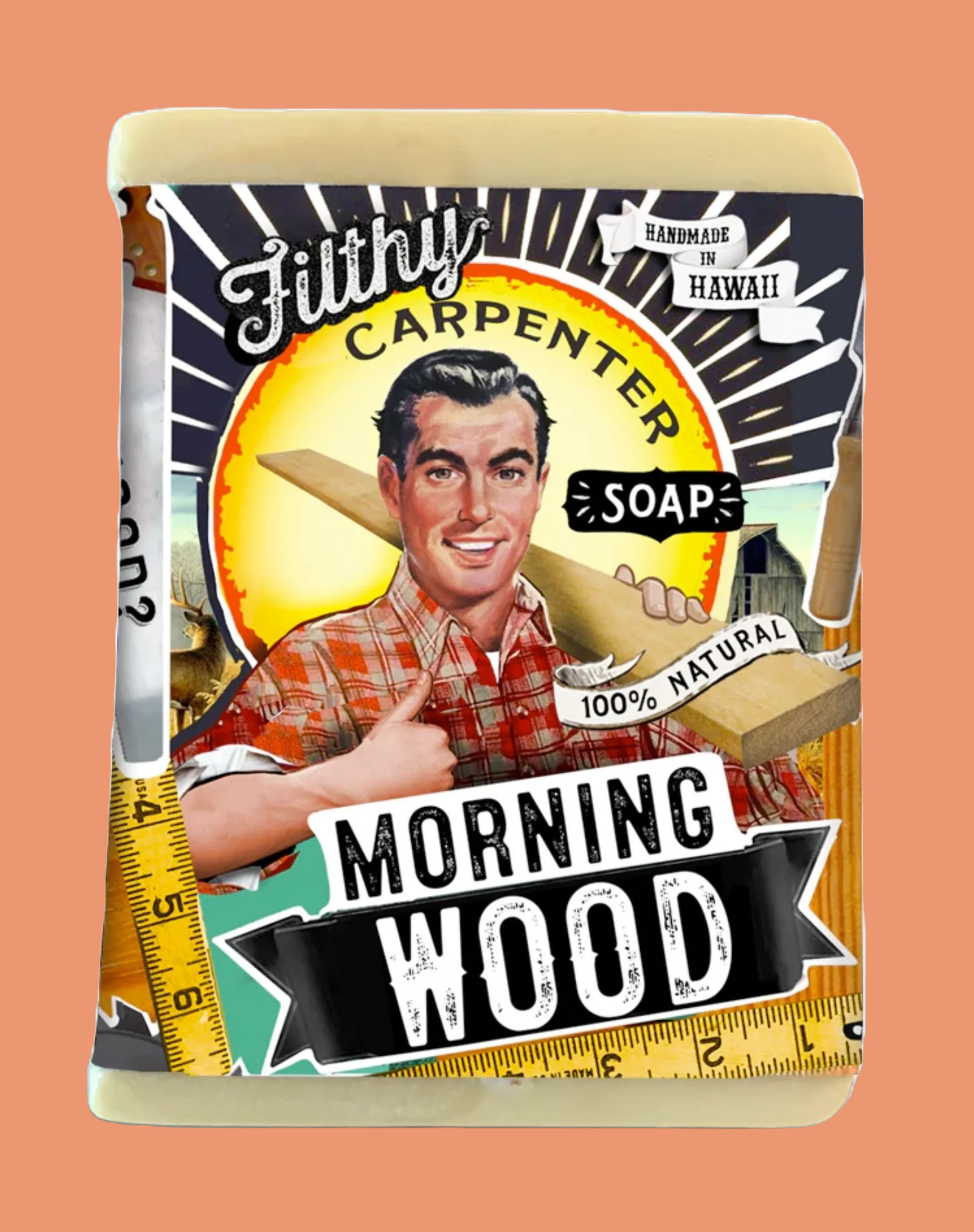Filthy Carpenter Soap | Pine Cedar Vanilla | Filthy Farm Girl