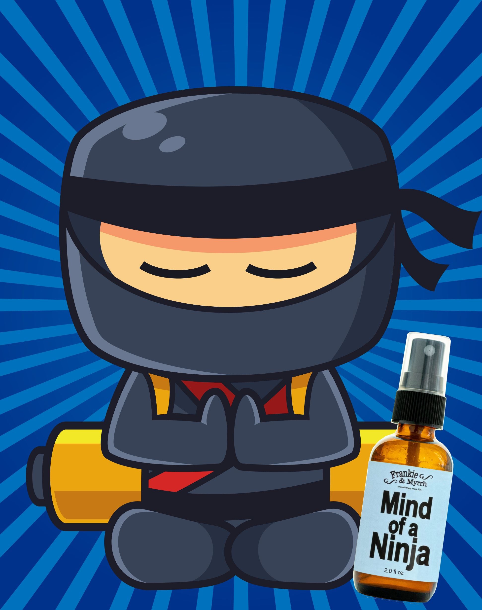 Esprit d'un ninja | Spray énergétique de concentration | Offre FLASH de la rentrée | Édition spéciale à durée limitée 