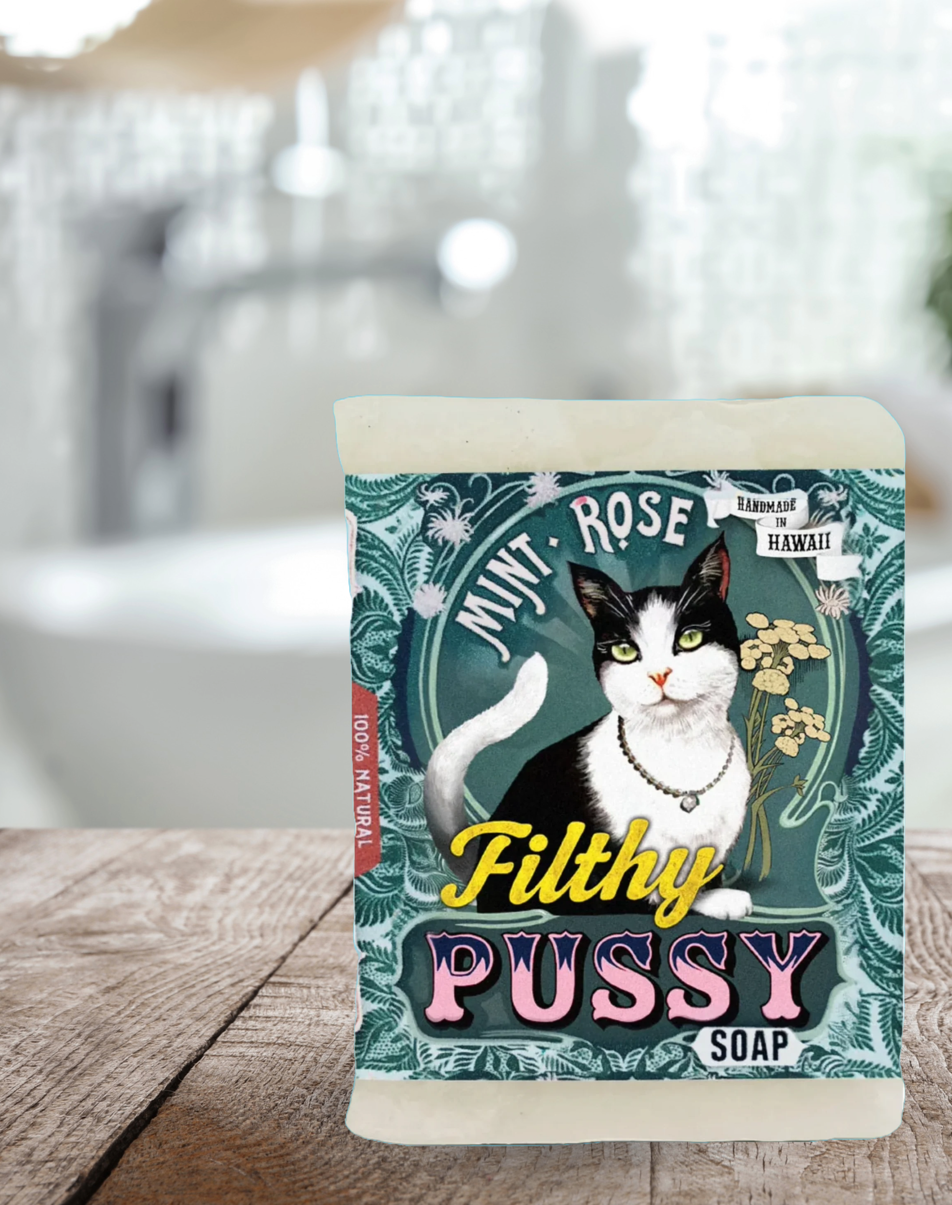 Filthy Pussy Soap | Mint Rose | Filthy Farm Girl