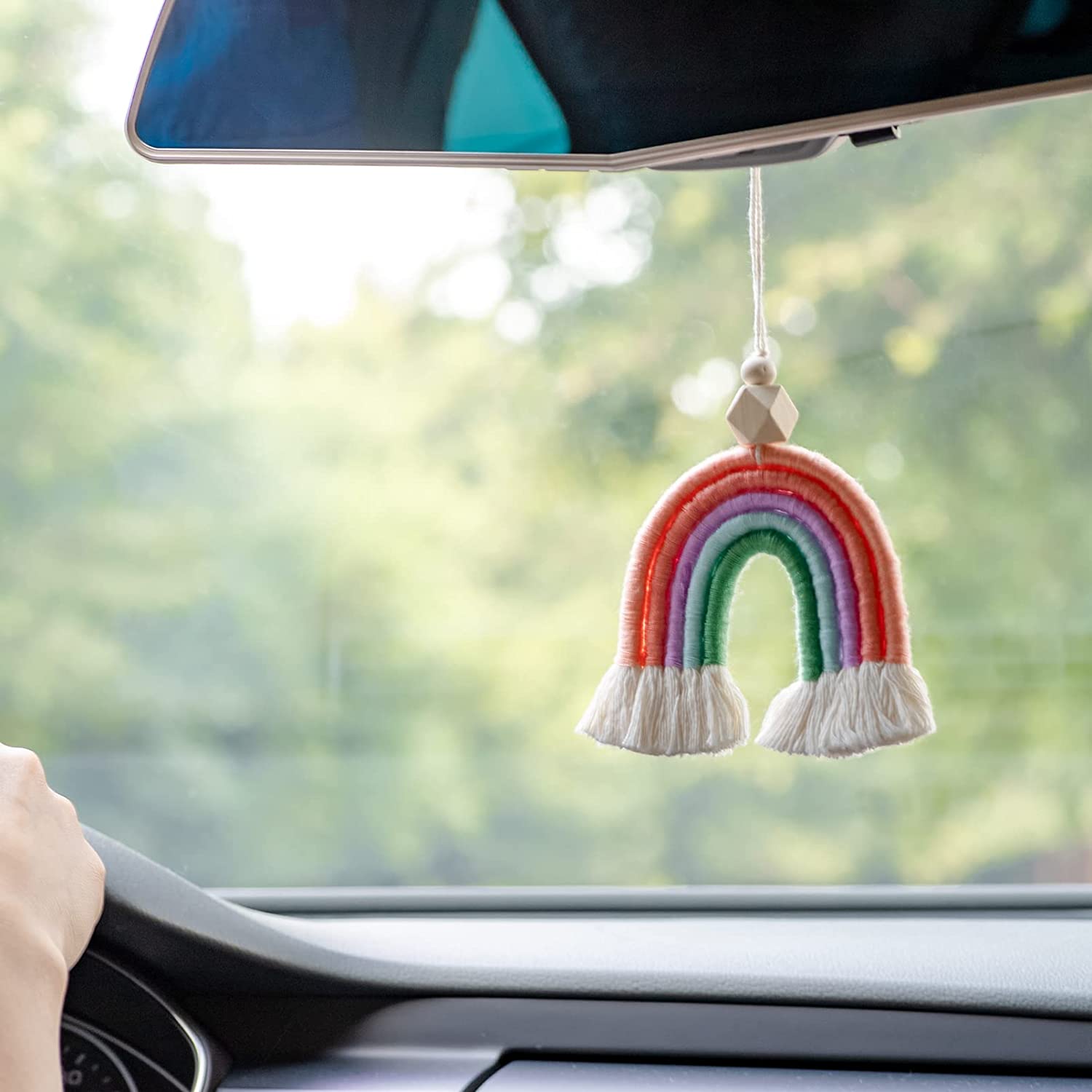 Rainbow Car Pendant Diffuser | Pastel