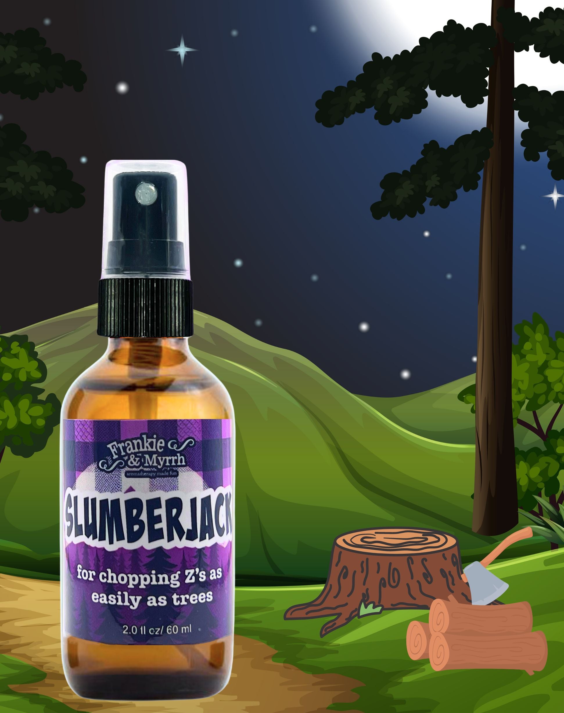 SlumberJack | Lavendel-Fichten-Weihrauchspray