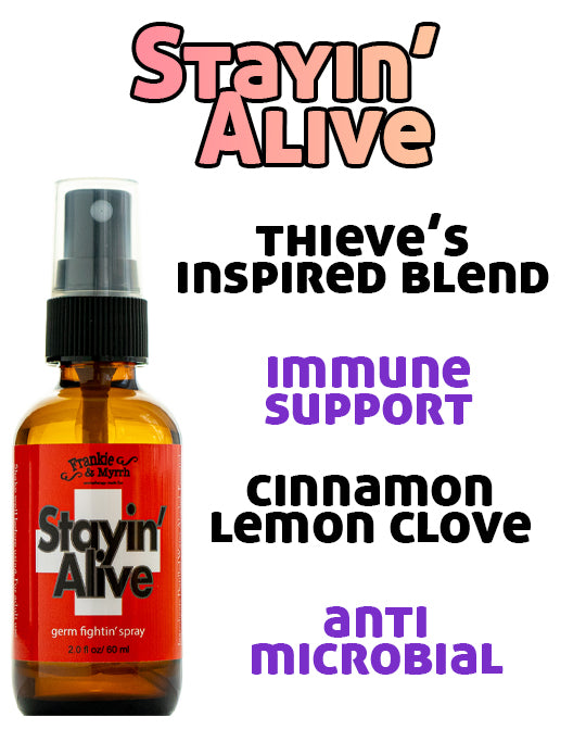 anti microbial four thieves essential oil spray disinfectant