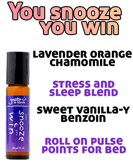 You Snooze You Win Roll-on, Lavender Orange Vetiver
